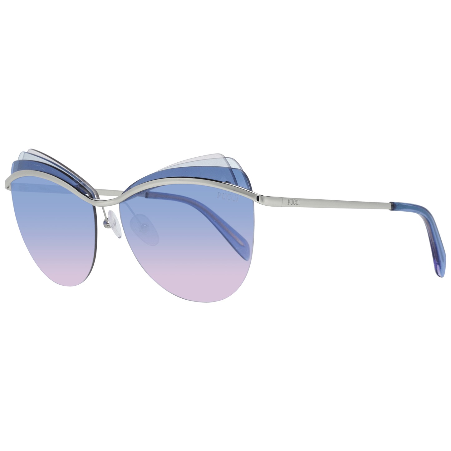 Emilio Pucci Gold Frauen Sonnenbrille