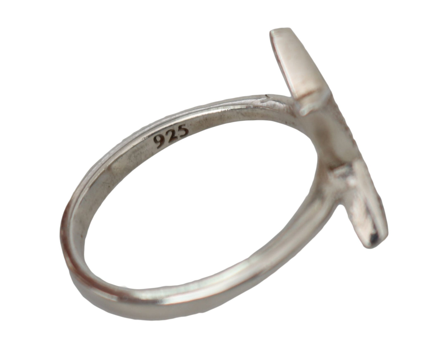 Nialaya Chic Silber CZ Kristall Frauen Aussage Ring