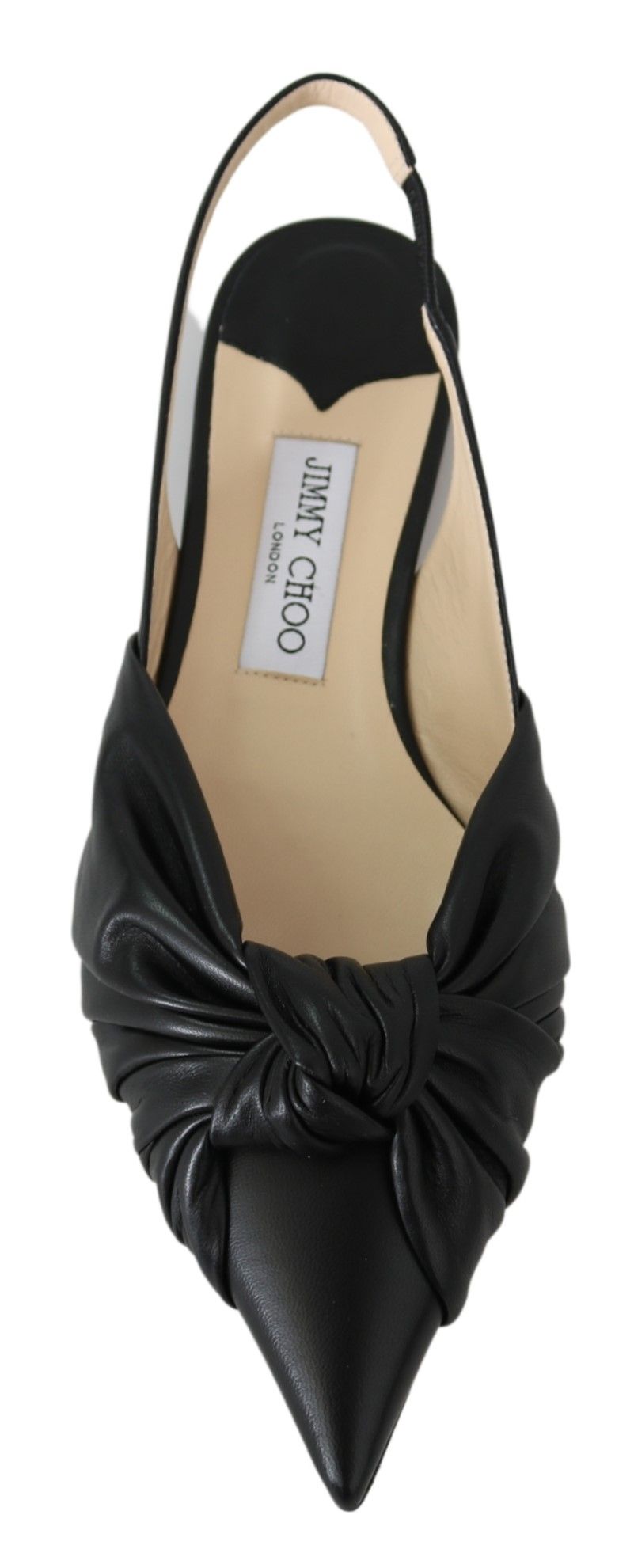 Jimmy Choo Elegante spitz zulaufende Lederflats