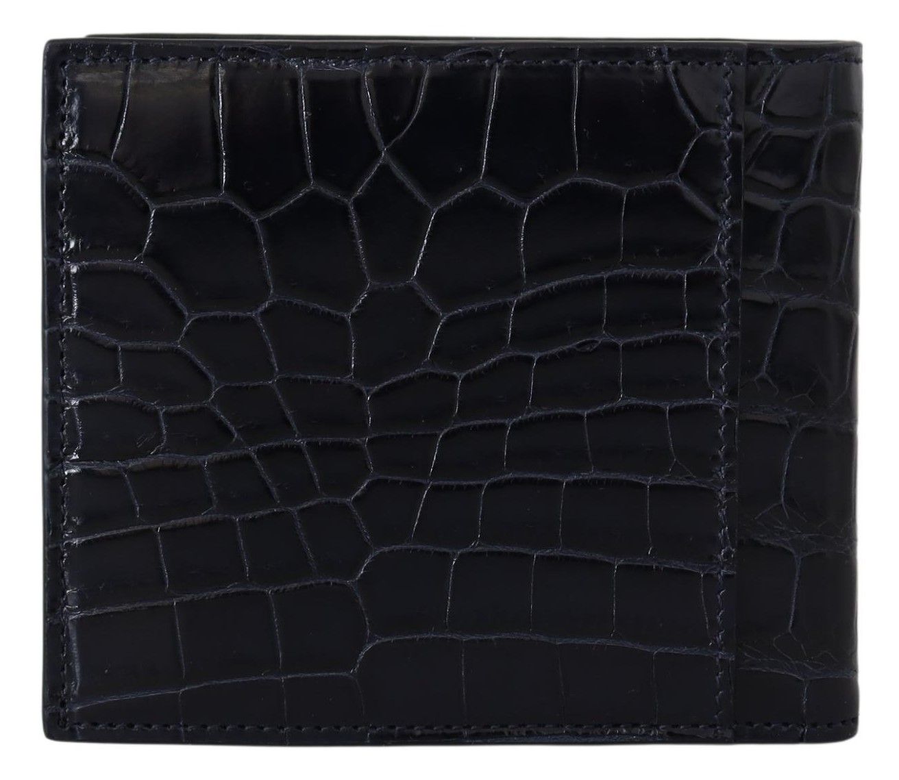 Dolce & Gabbana Elegantes Exotenleder Bifold Wallet