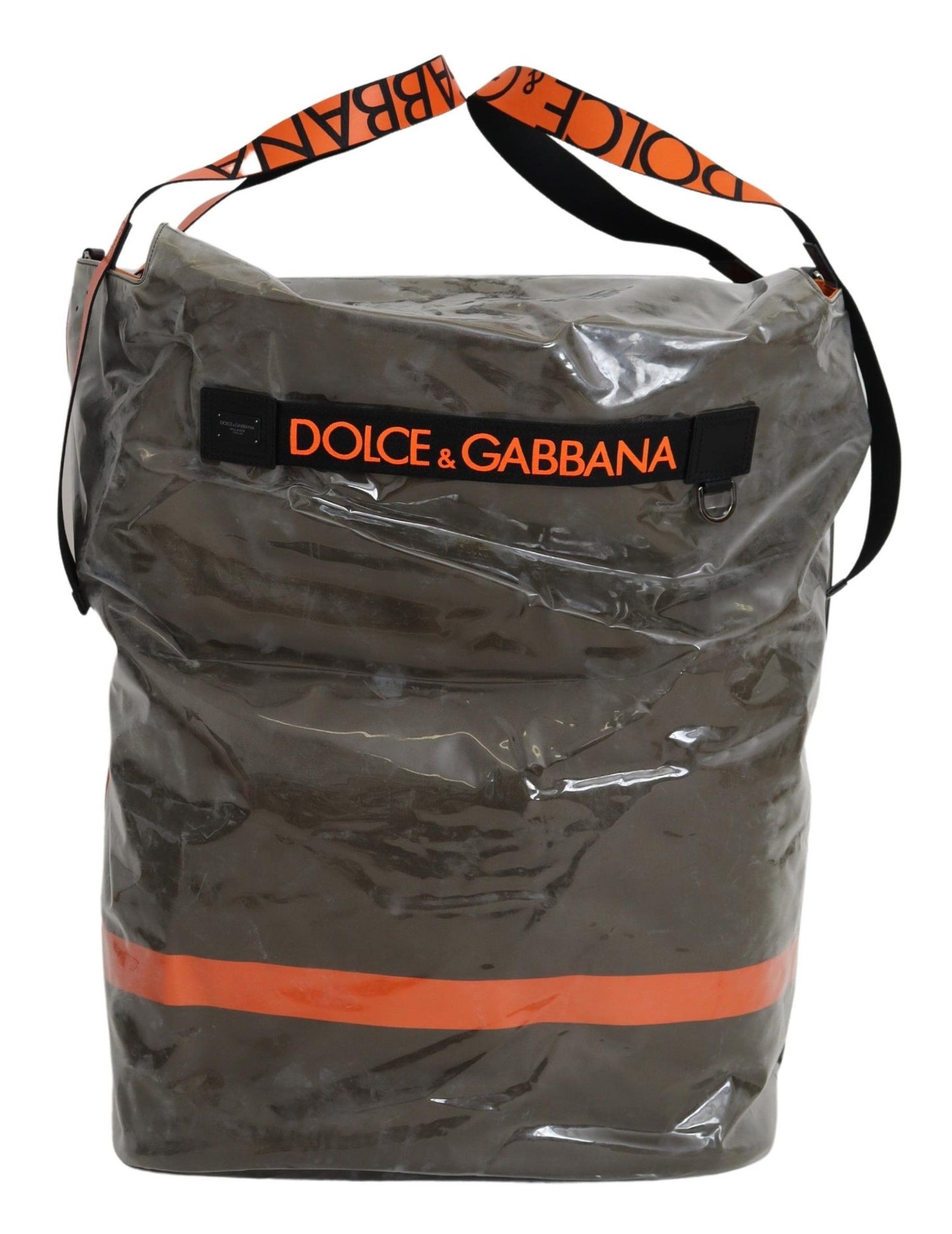 Dolce & Gabbana Prächtige grüne große Stofftasche