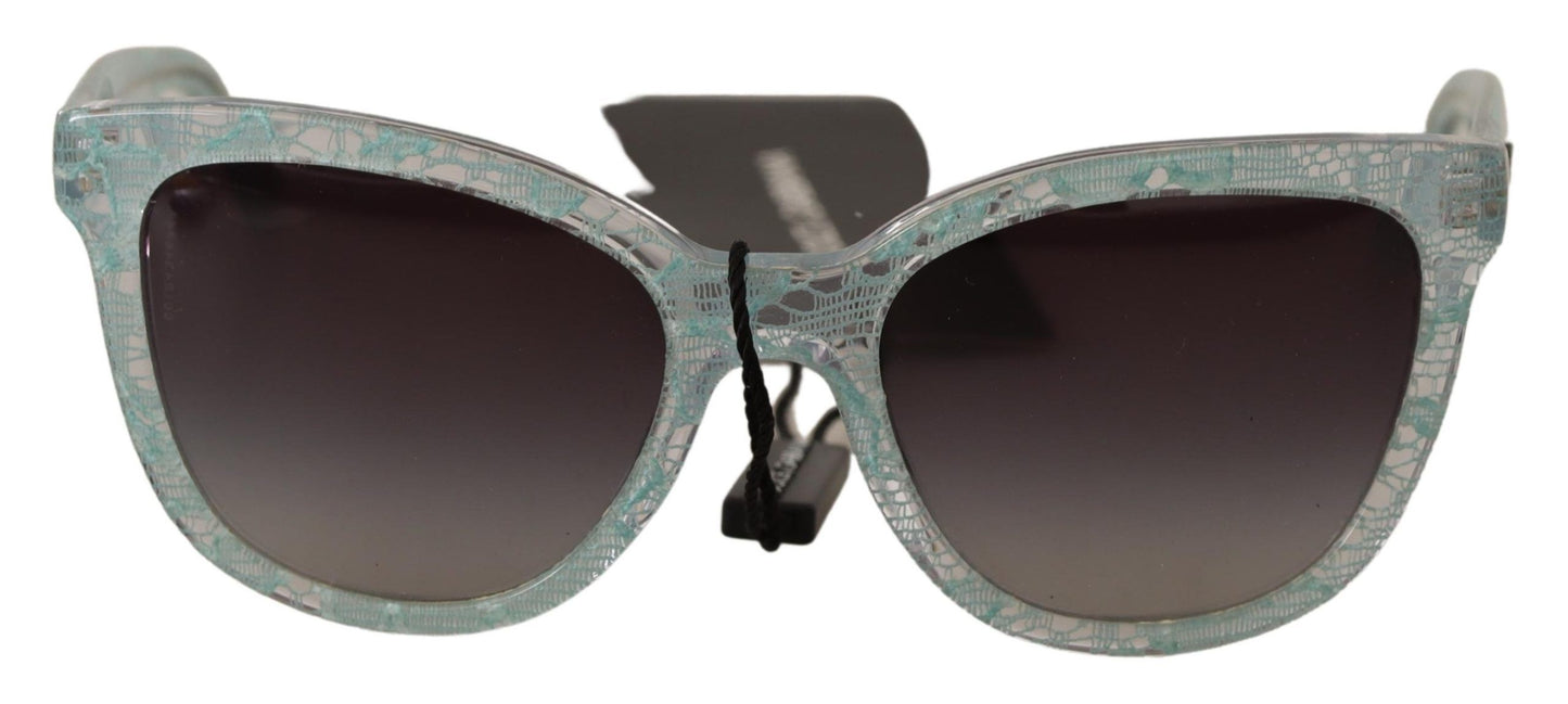 Dolce & Gabbana Sizilianische Spitze Kristall Acetat-Sonnenbrille