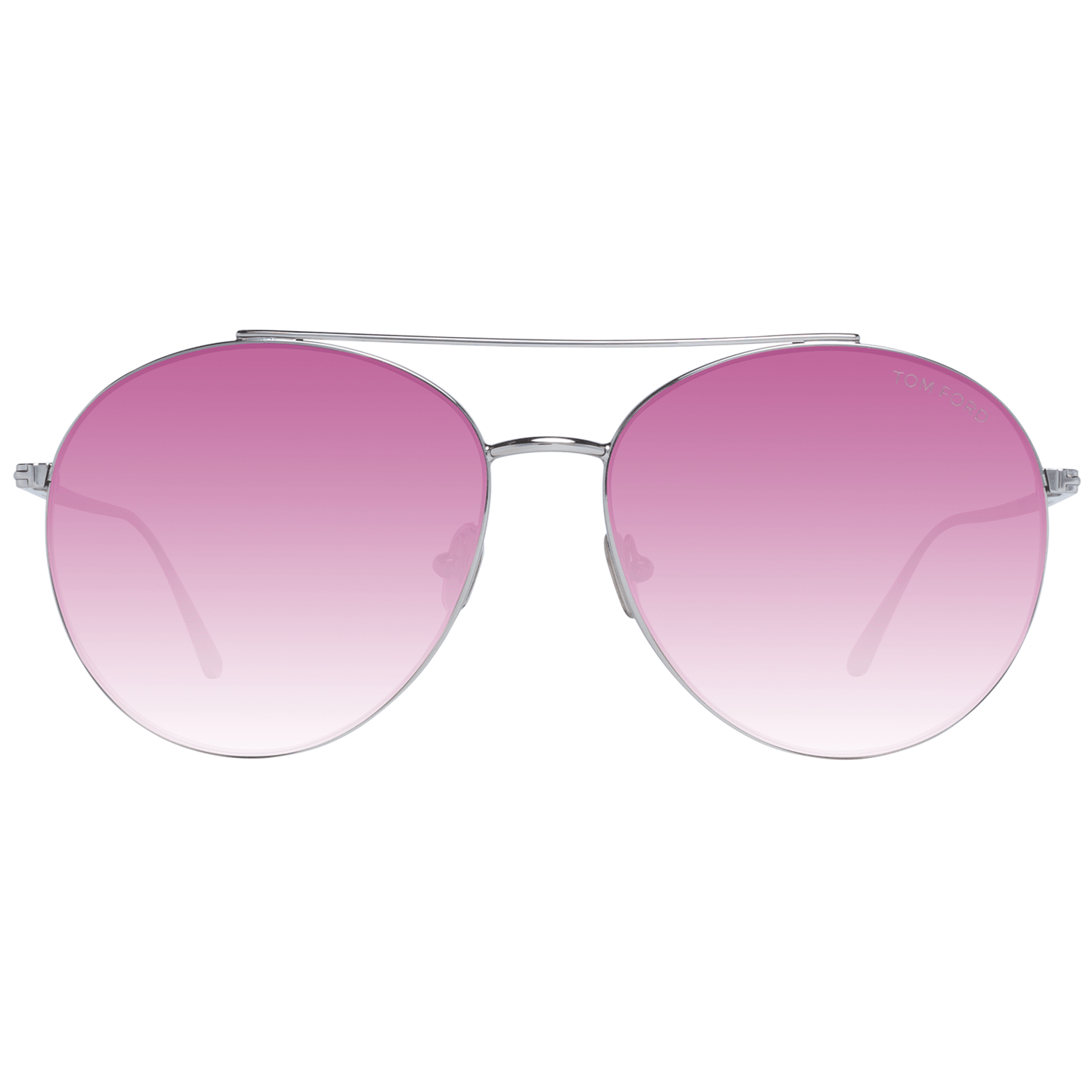 Tom Ford Silberne Frauen-Sonnenbrille