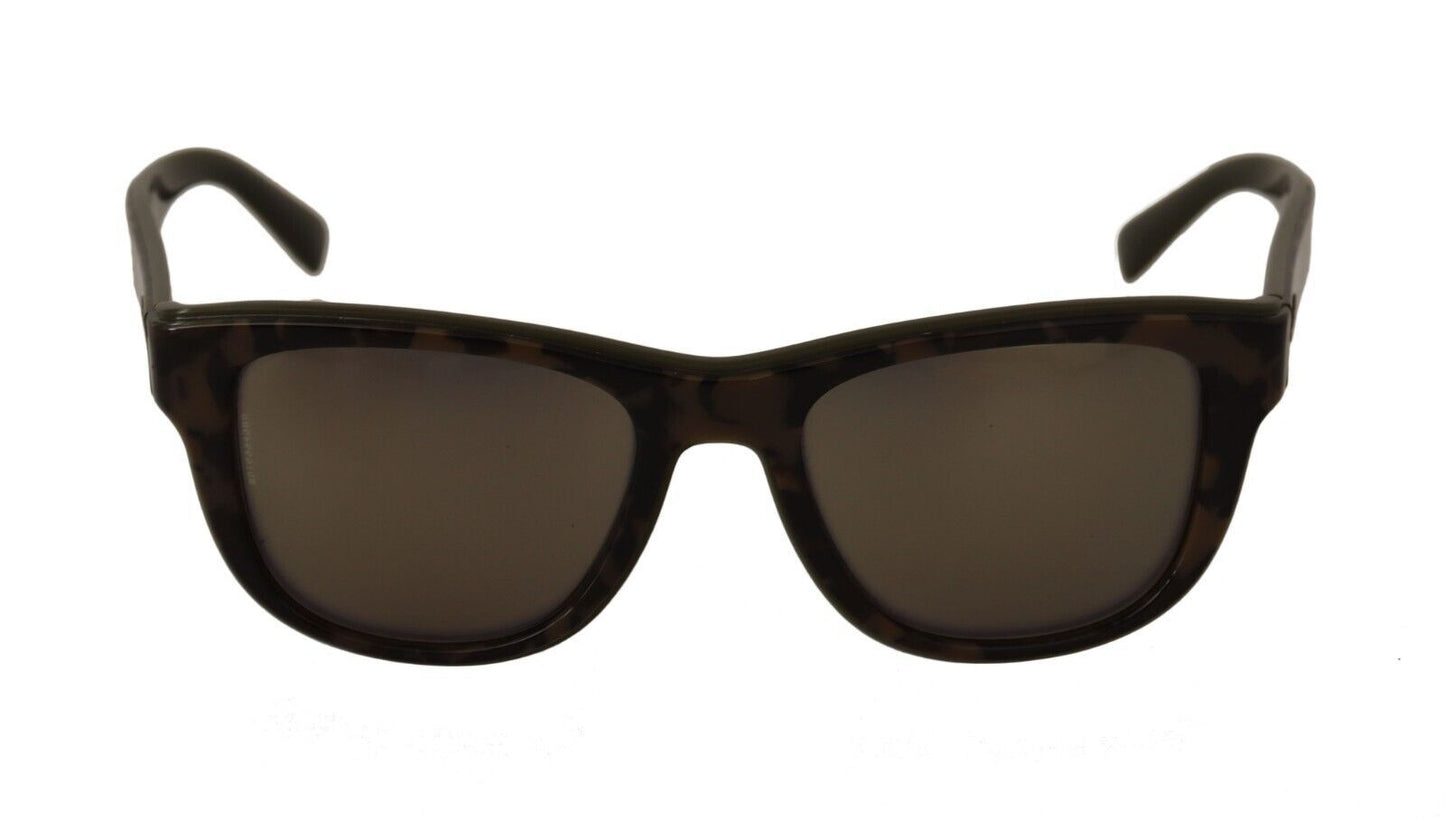 Dolce & Gabbana Schicke schwarze Designer-Sonnenbrille aus Acetat