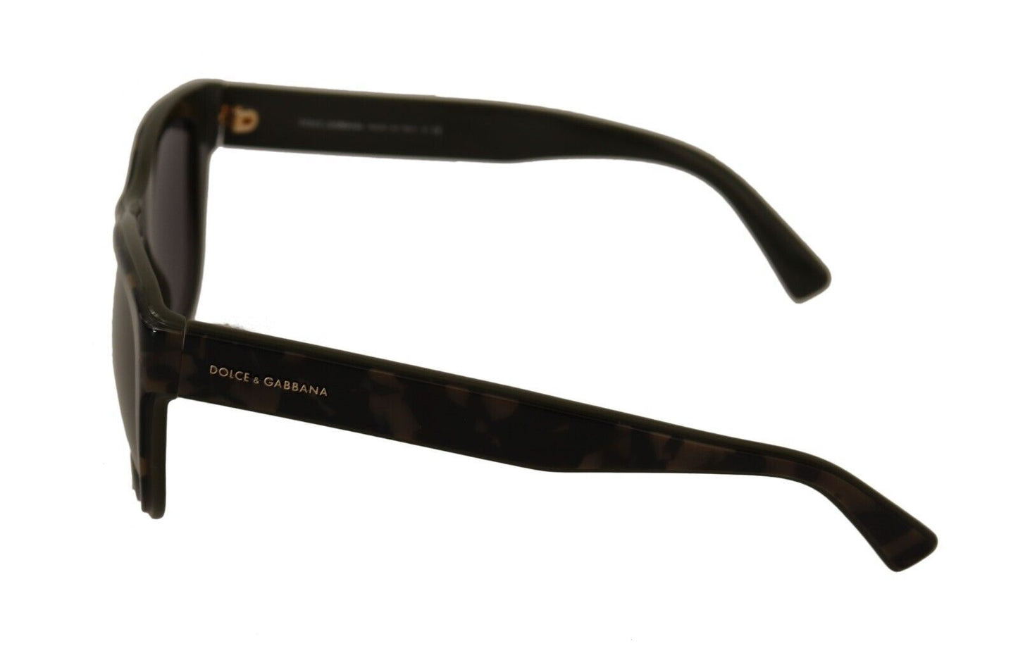 Dolce & Gabbana Schicke schwarze Designer-Sonnenbrille aus Acetat