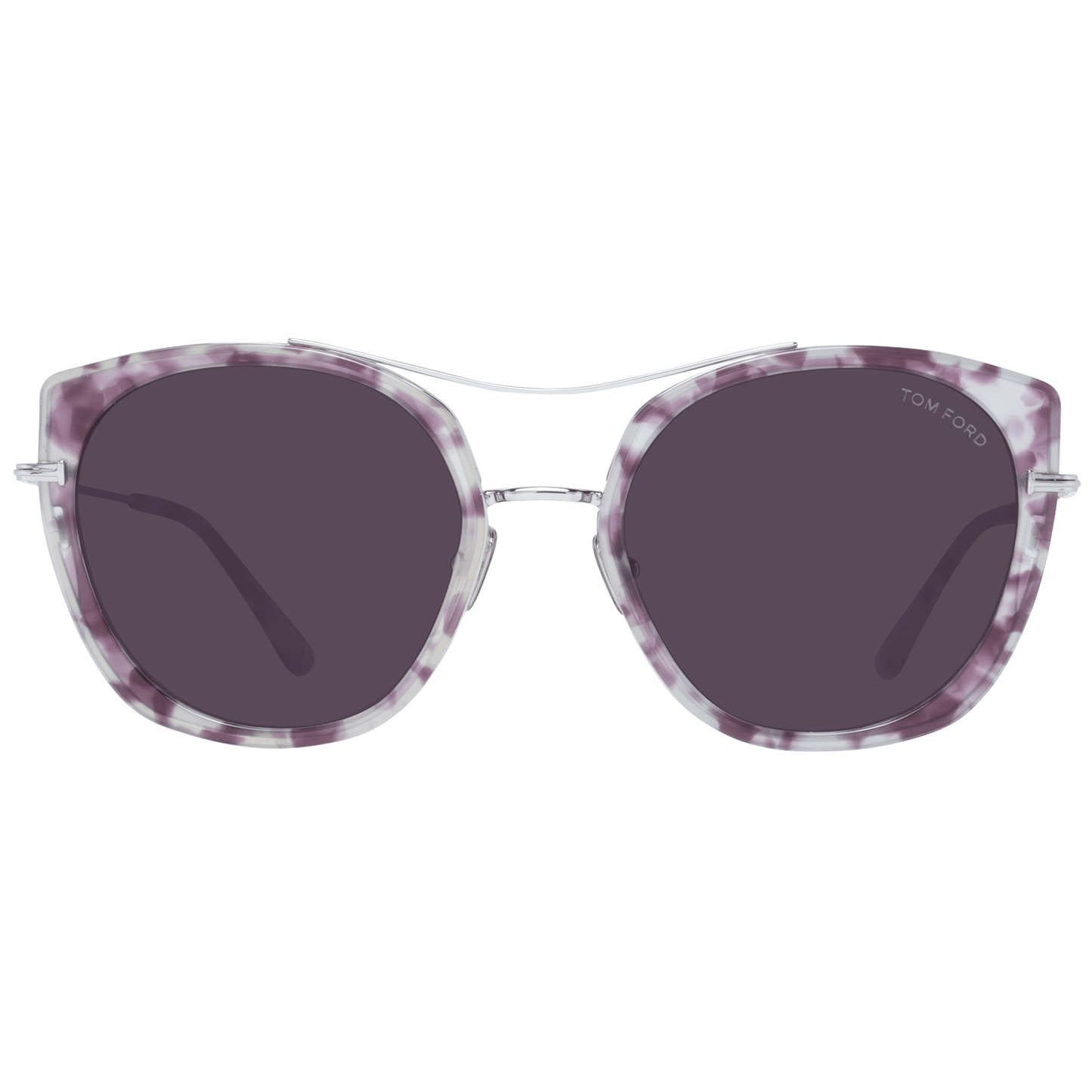 Tom Ford Silberne Frauen-Sonnenbrille