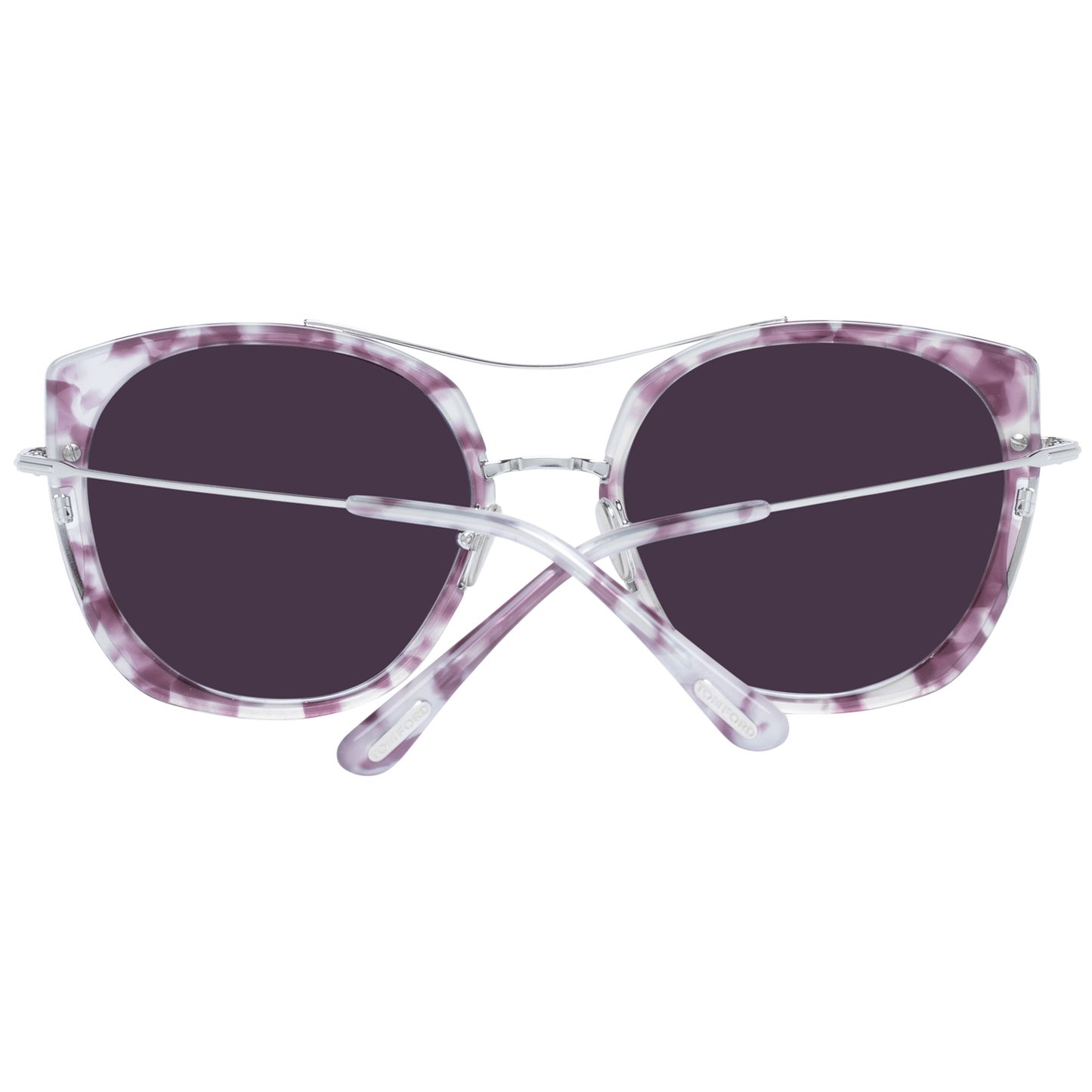 Tom Ford Silberne Frauen-Sonnenbrille