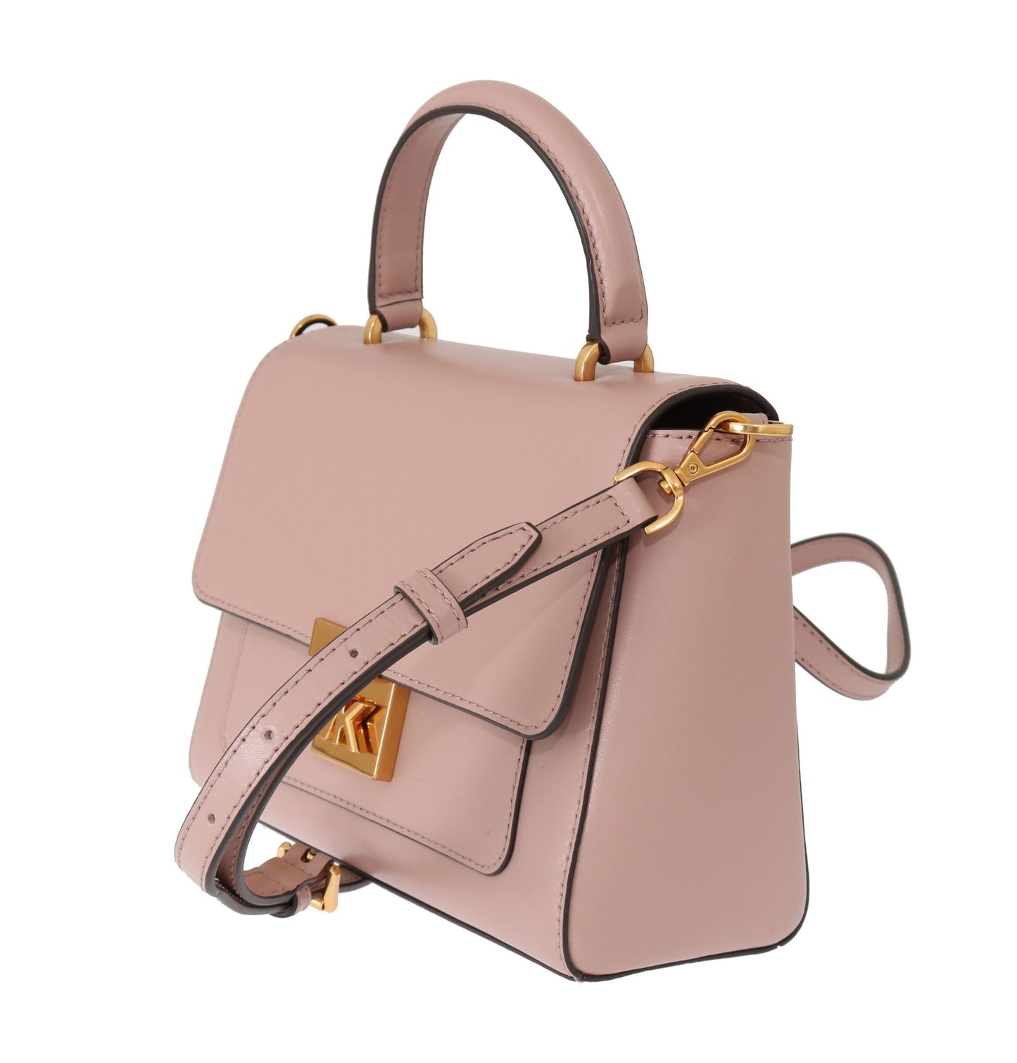 Michael Kors Elegante Mindy Umhängetasche aus rosa Leder