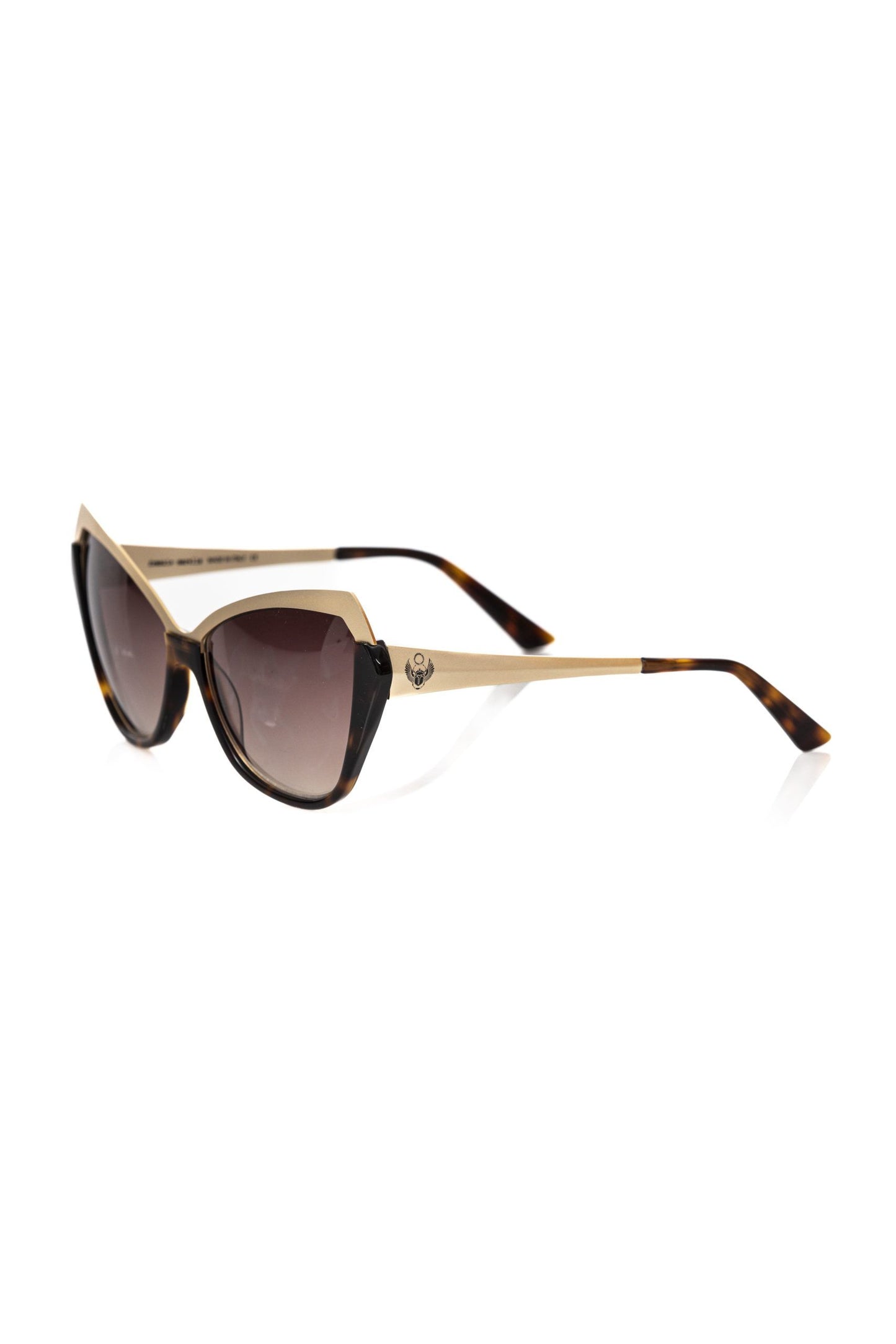 Frankie Morello Schwarze Acetat-Sonnenbrille für Frauen