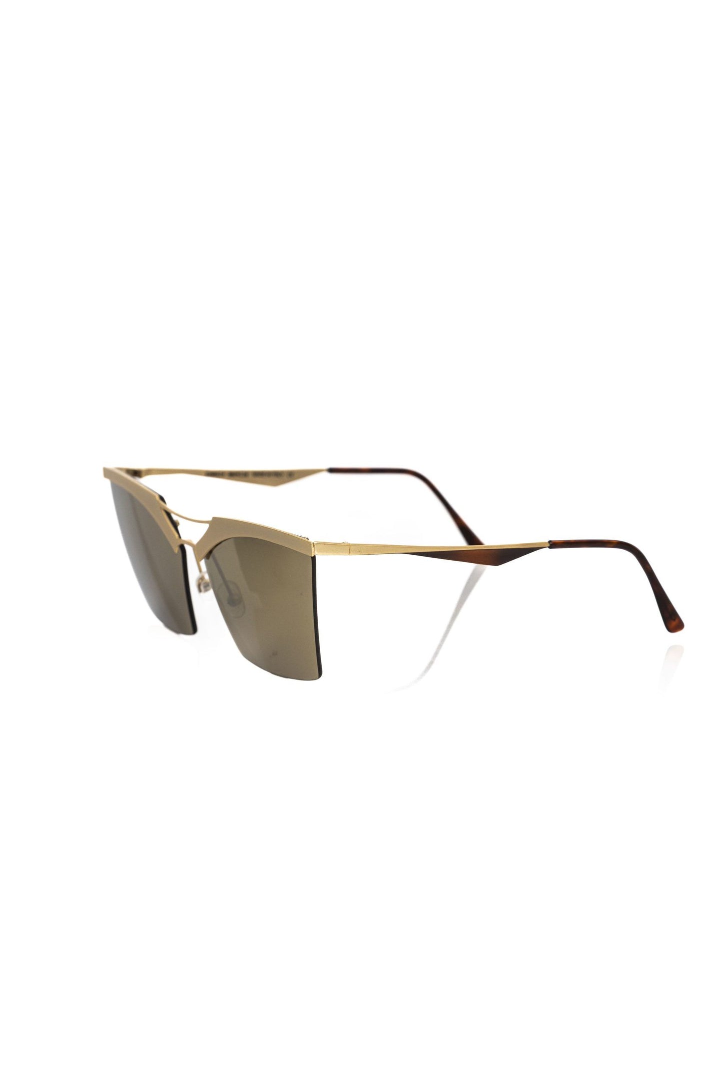 Frankie Morello Gold Metallic Damen Sonnenbrille