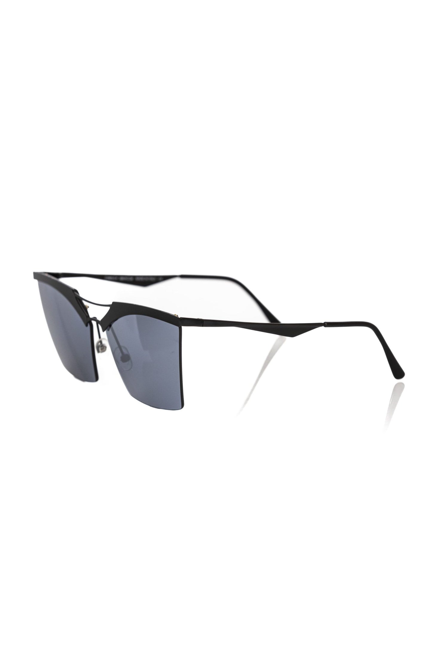 Frankie Morello Schwarz Metallic Damen-Sonnenbrille