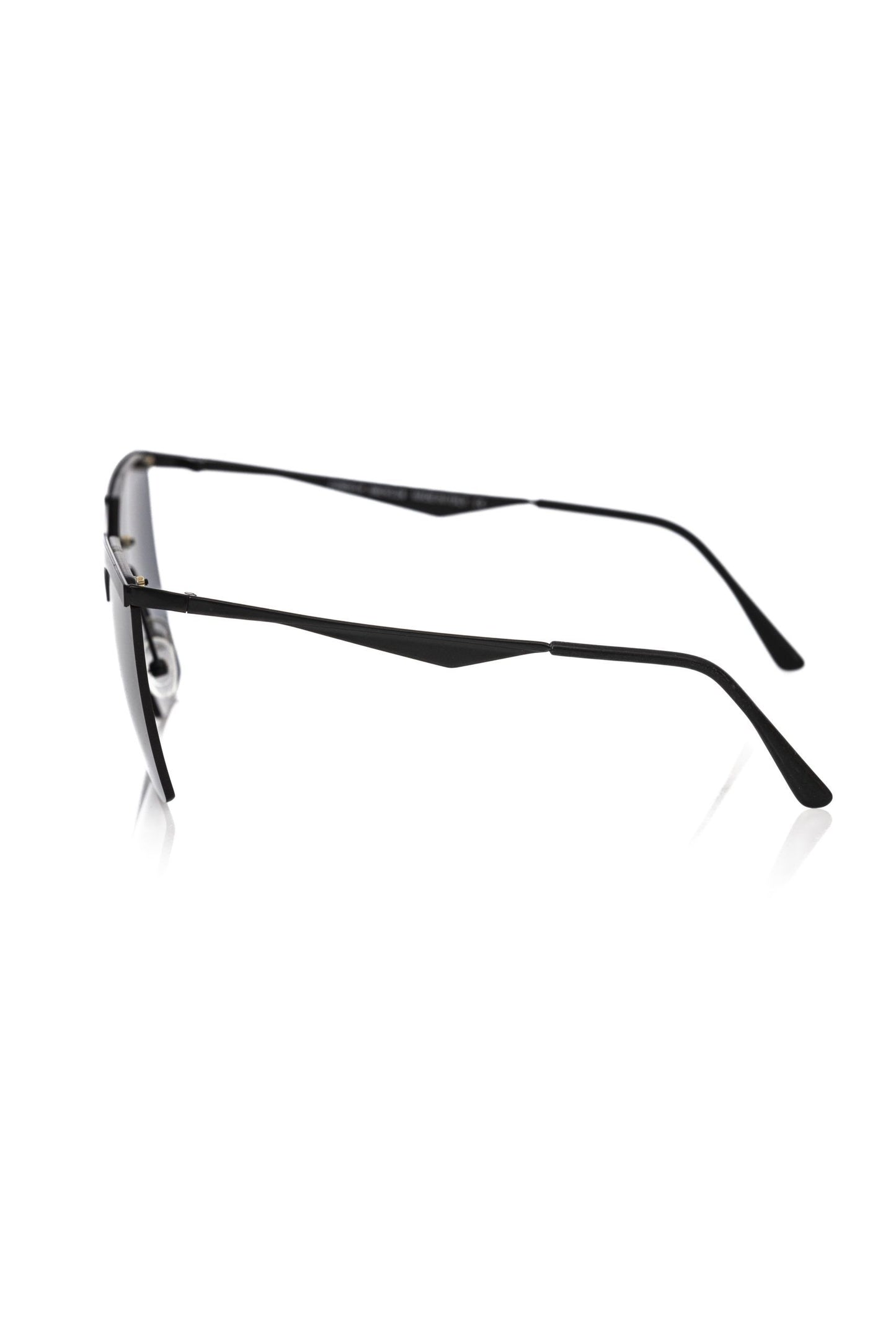 Frankie Morello Schwarz Metallic Damen-Sonnenbrille