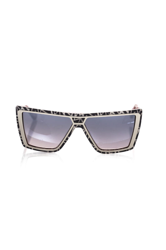 Frankie Morello Schwarze Acetat-Sonnenbrille für Frauen