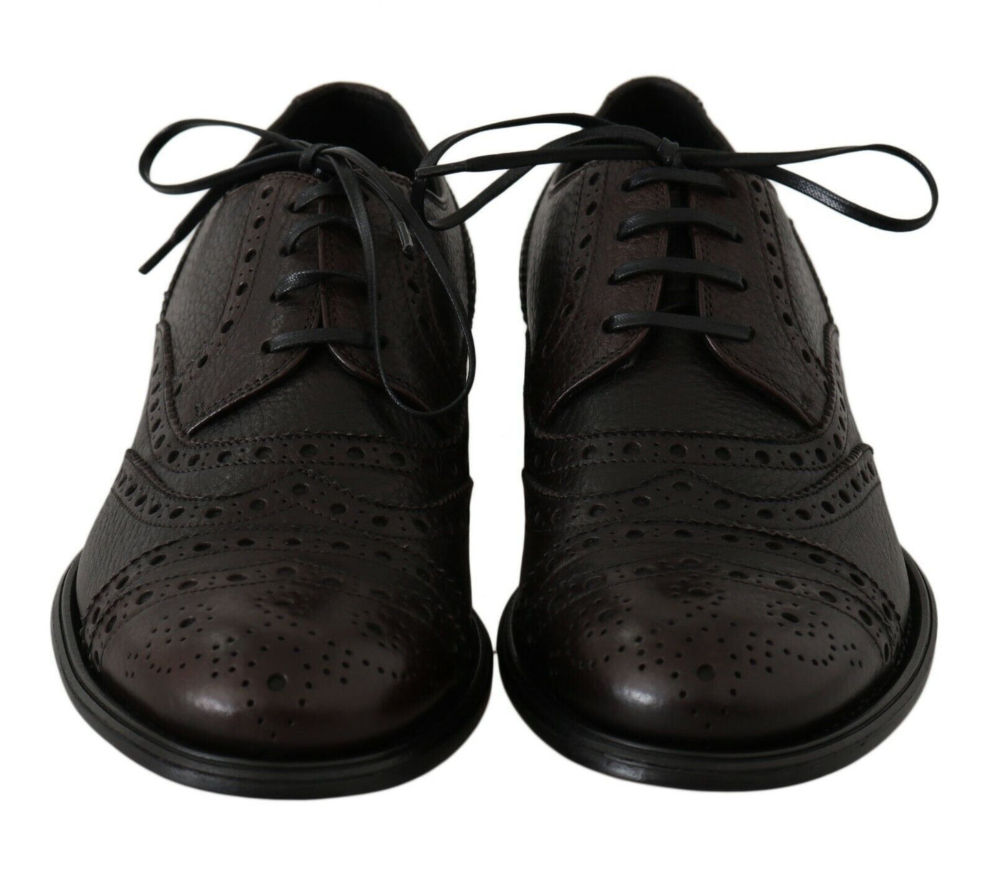 Dolce & Gabbana Elegante Wingtip-Derby-Schuhe