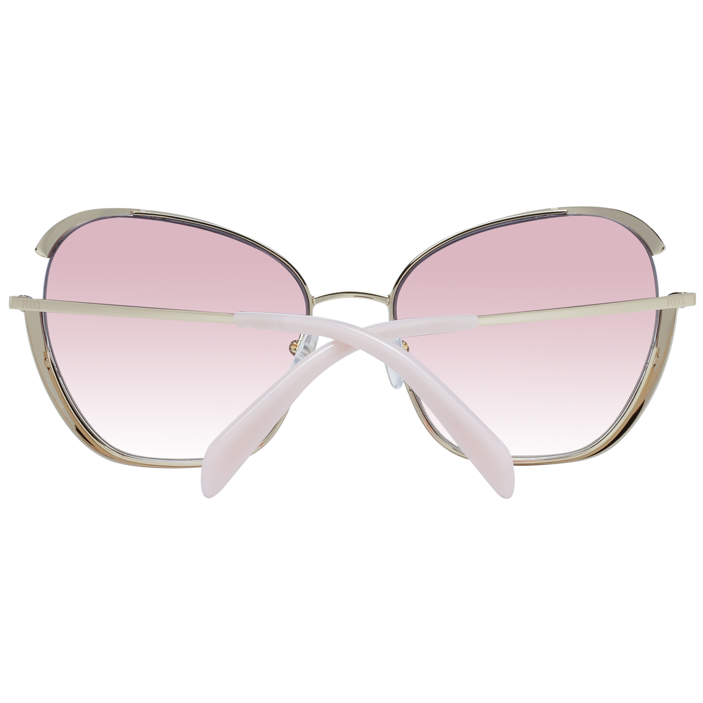 Emilio Pucci Gold Frauen Sonnenbrille