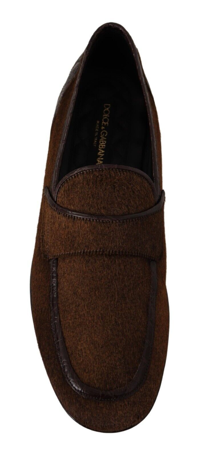 Dolce & Gabbana Exquisite Loafers aus exotischem Leder