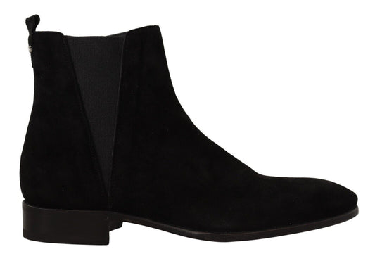 Dolce & Gabbana Elegante Chelsea-Stiefel aus Wildleder