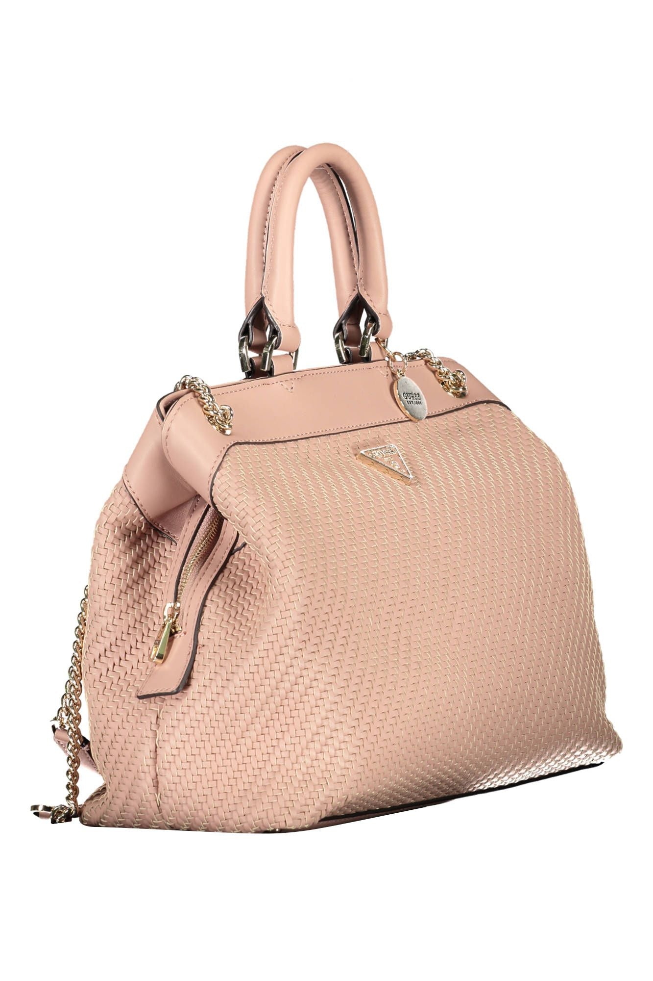 Guess Jeans Rosa Polyethylen Frauen Handtasche