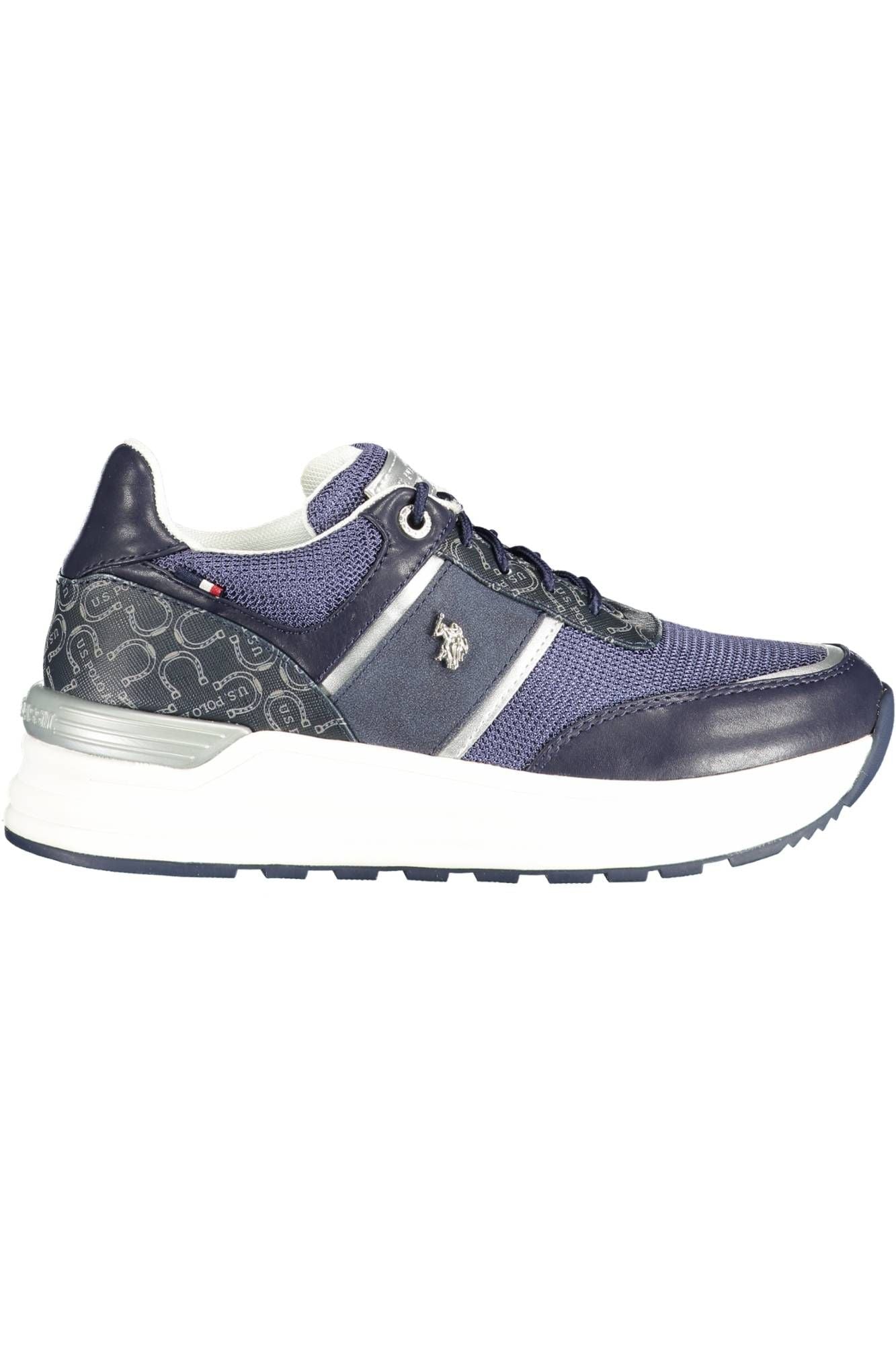 U.S. POLO ASSN. Schicke blaue Sport-Sneakers zum Schnüren