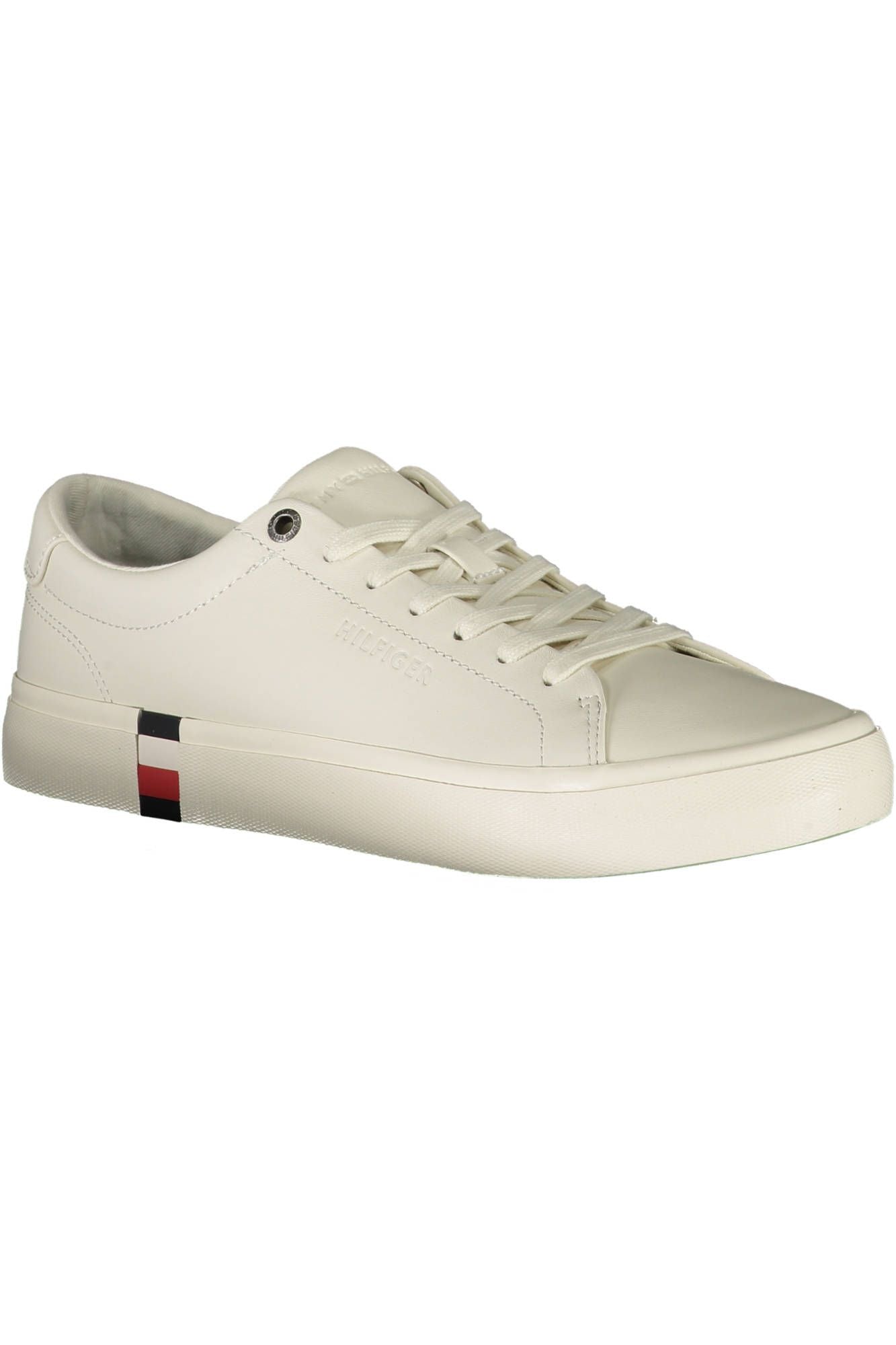 Tommy Hilfiger Weißes Leder Herren Sneaker