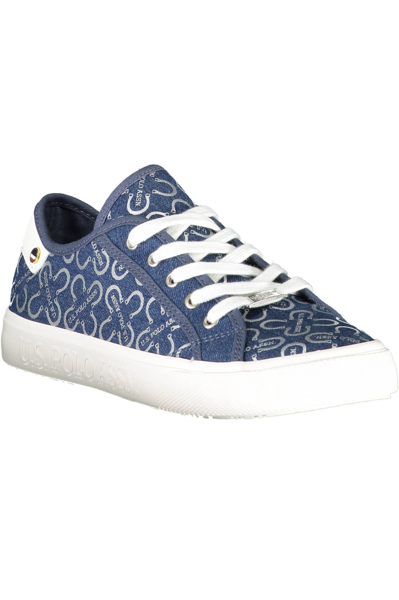 U.S. POLO ASSN. Schicke blaue Schnürsenkel-Sportschuhe