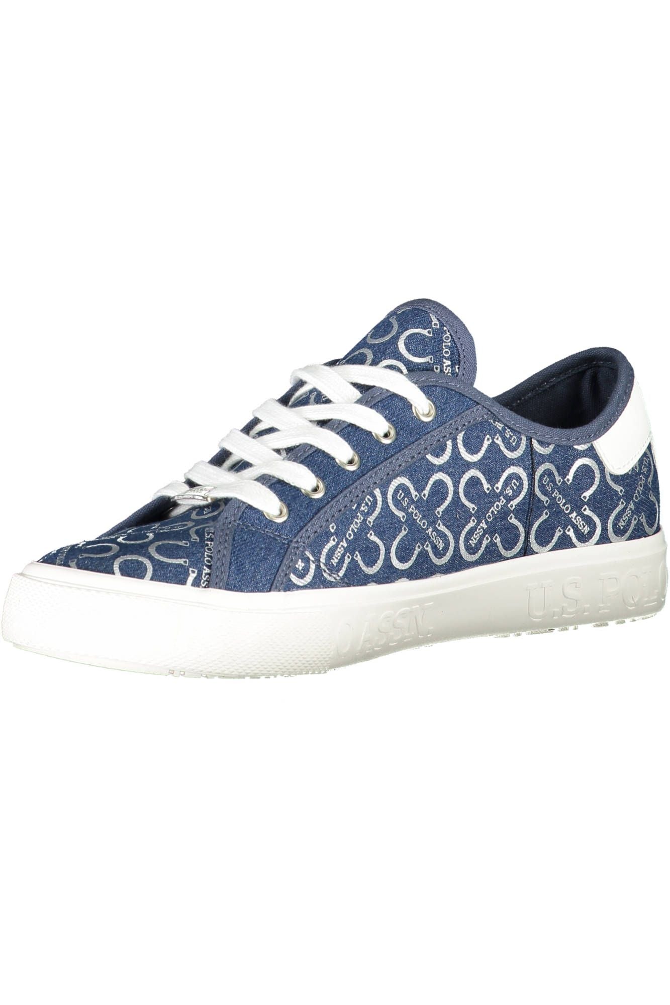 U.S. POLO ASSN. Schicke blaue Schnürsenkel-Sportschuhe