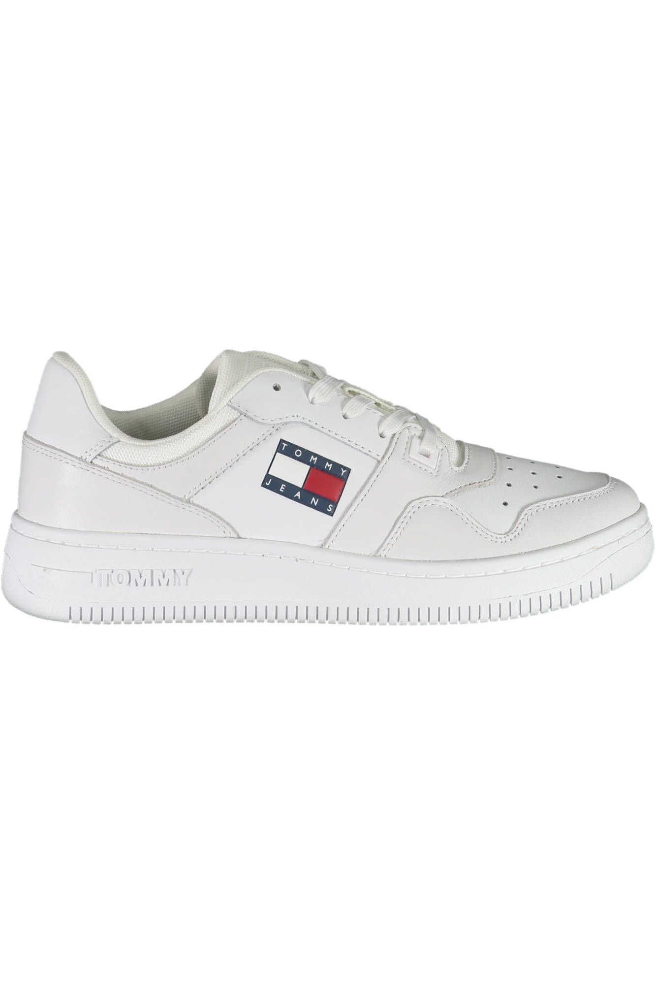 Tommy Hilfiger Weißes Leder Herren Sneaker