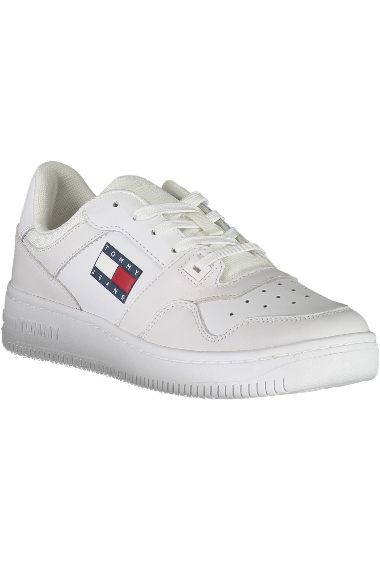 Tommy Hilfiger Weißes Leder Herren Sneaker