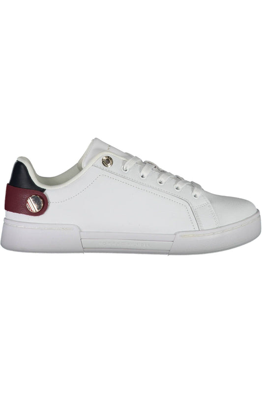 Tommy Hilfiger Weißes Polyethylen Damen Sneaker