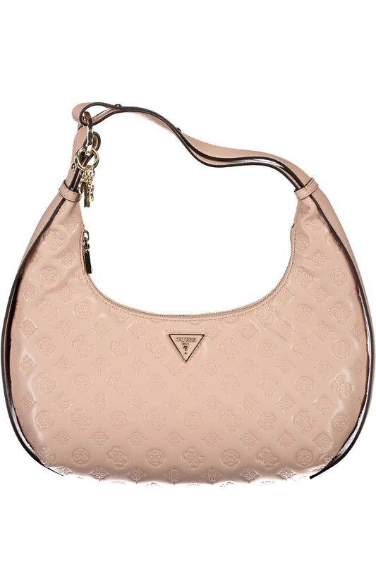 Guess Jeans Rosa Polyethylen Frauen Handtasche