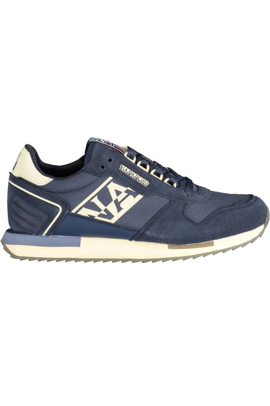 Napapijri Schlichte blaue Sneakers mit kontrastierenden Details