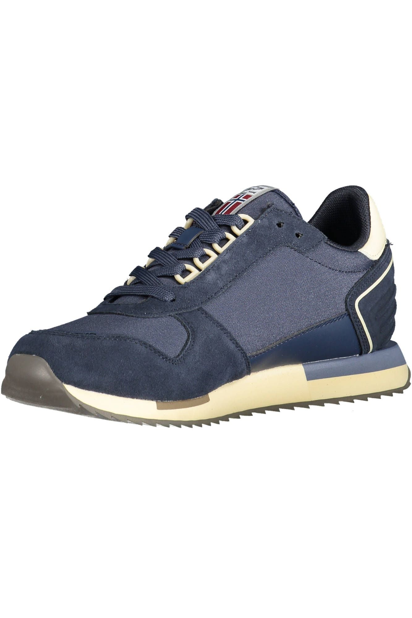 Napapijri Schlichte blaue Sneakers mit kontrastierenden Details