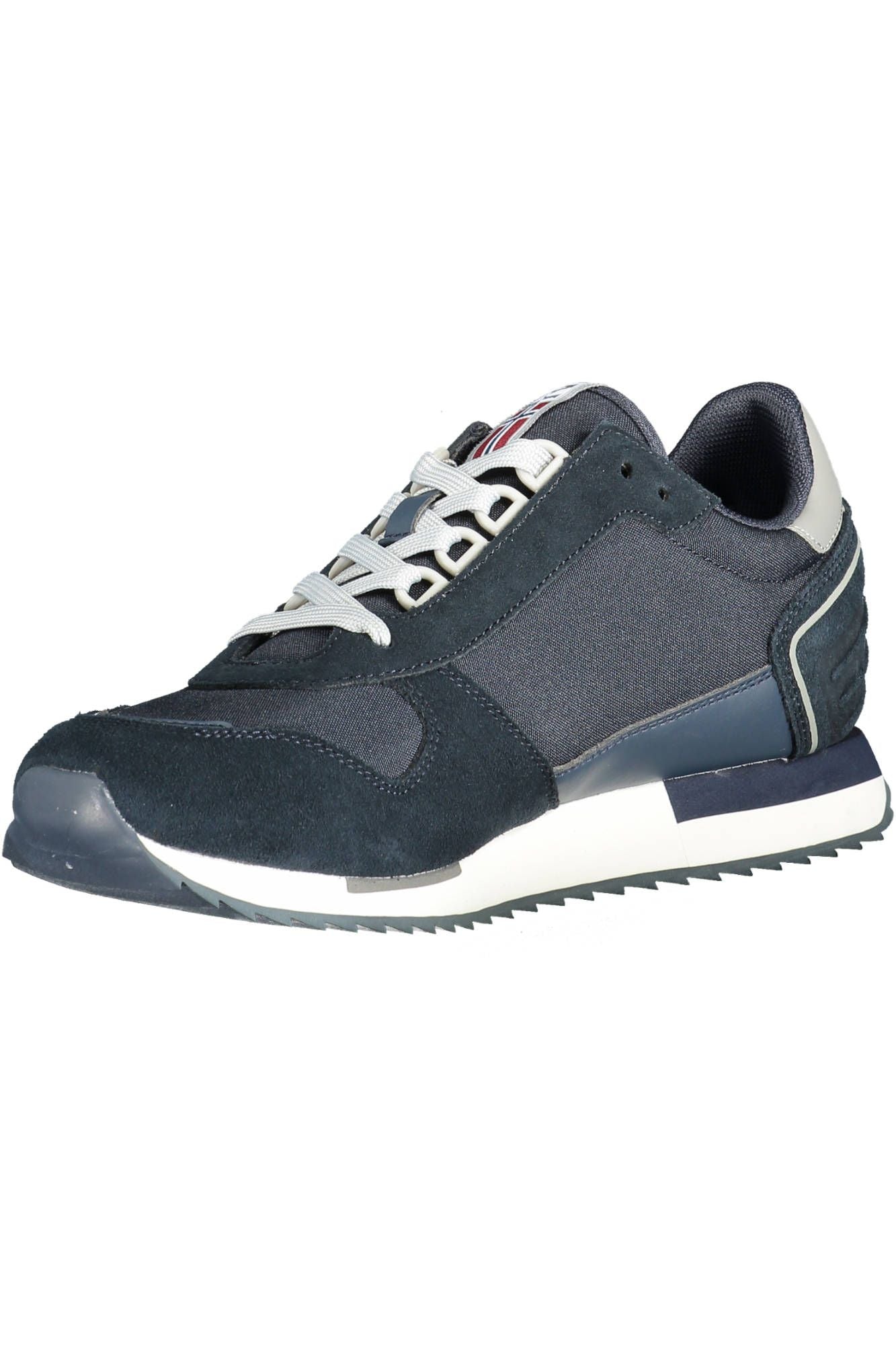 Napapijri Blaue Leder Herren Sneaker