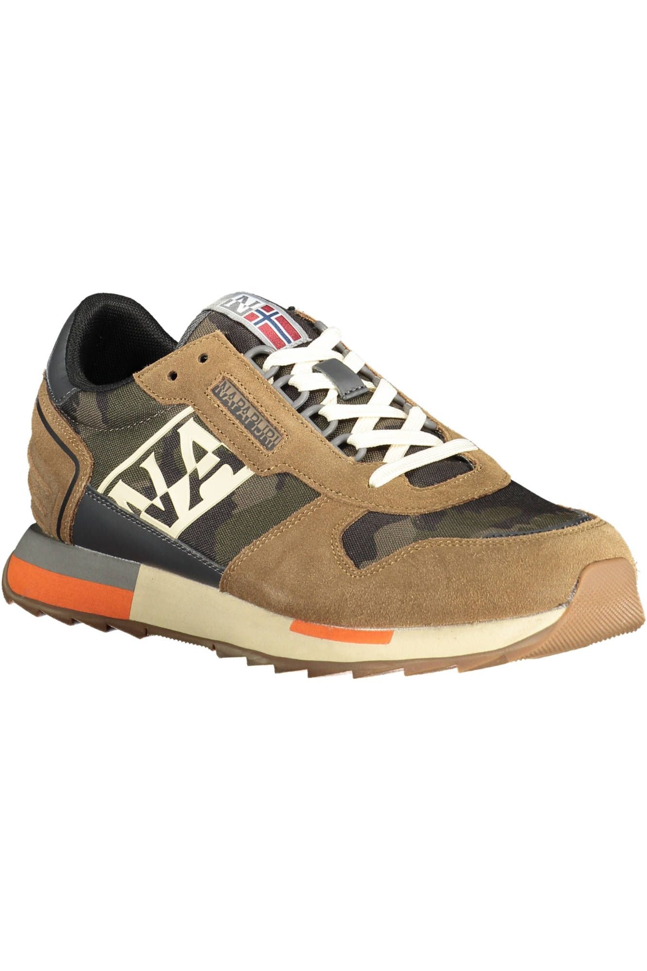 Napapijri Beige Leder Herren Sneaker