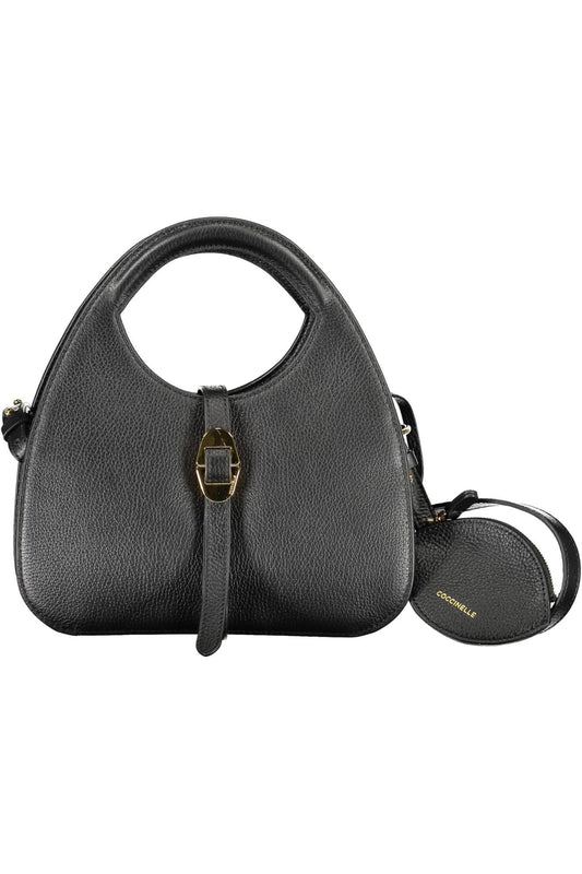 Coccinelle Elegante Lederhandtasche mit zwei Fächern