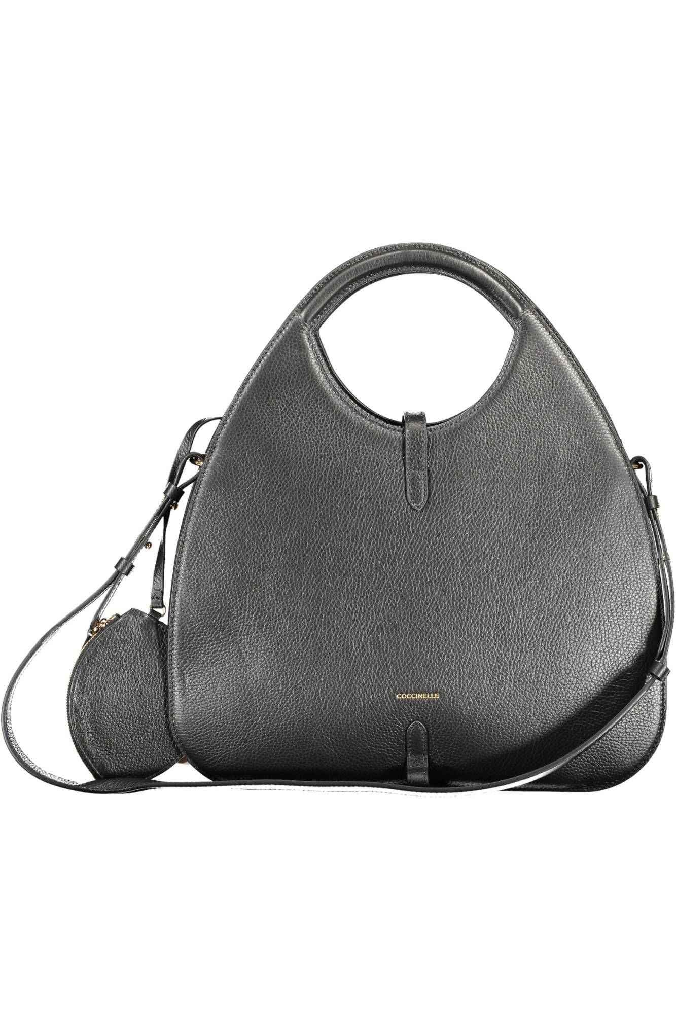 Coccinelle Schwarzes Leder Frauen Handtasche