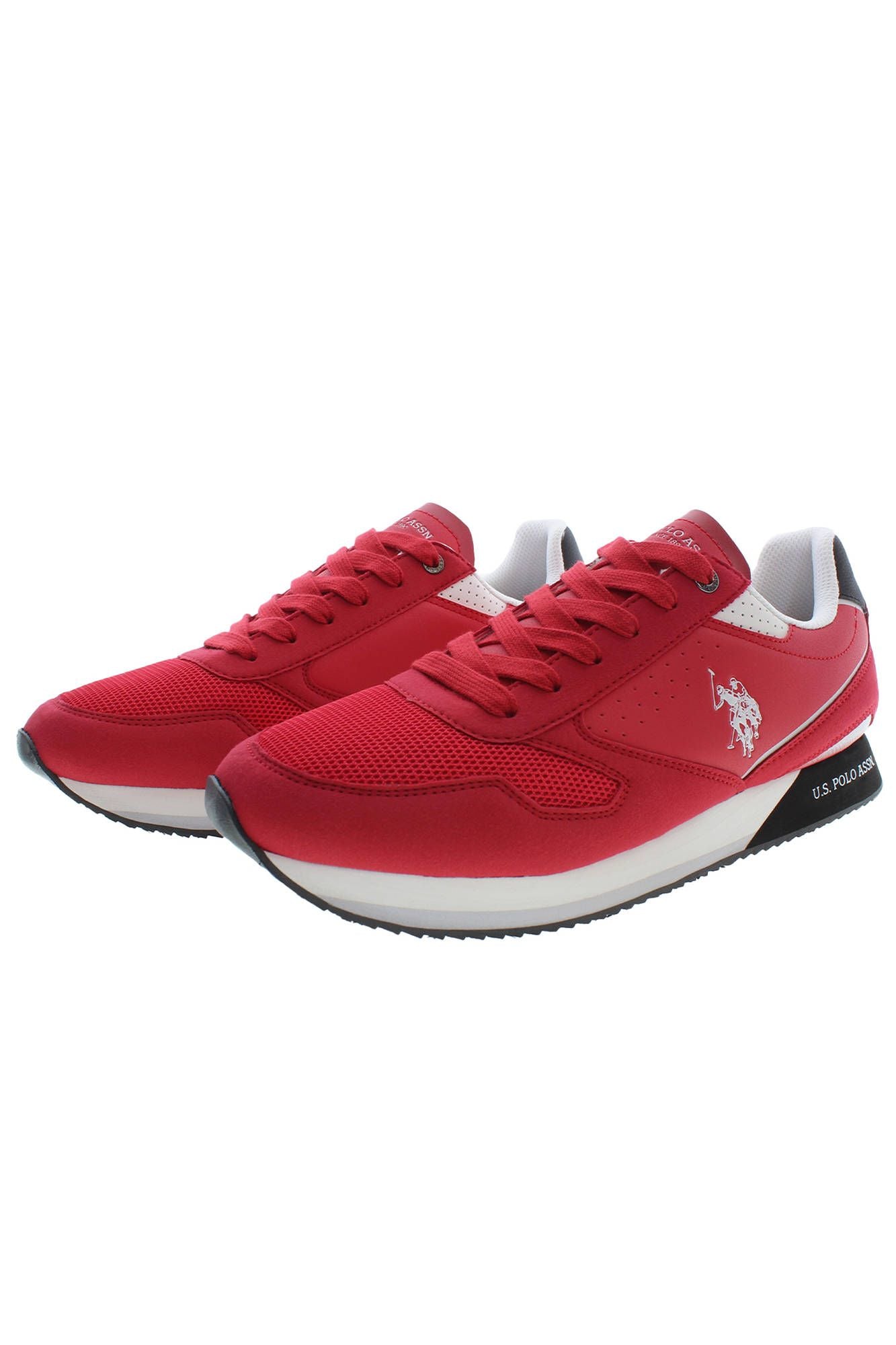 U.S. POLO ASSN. Elegante rosa Schnürsenkel-Sportschuhe