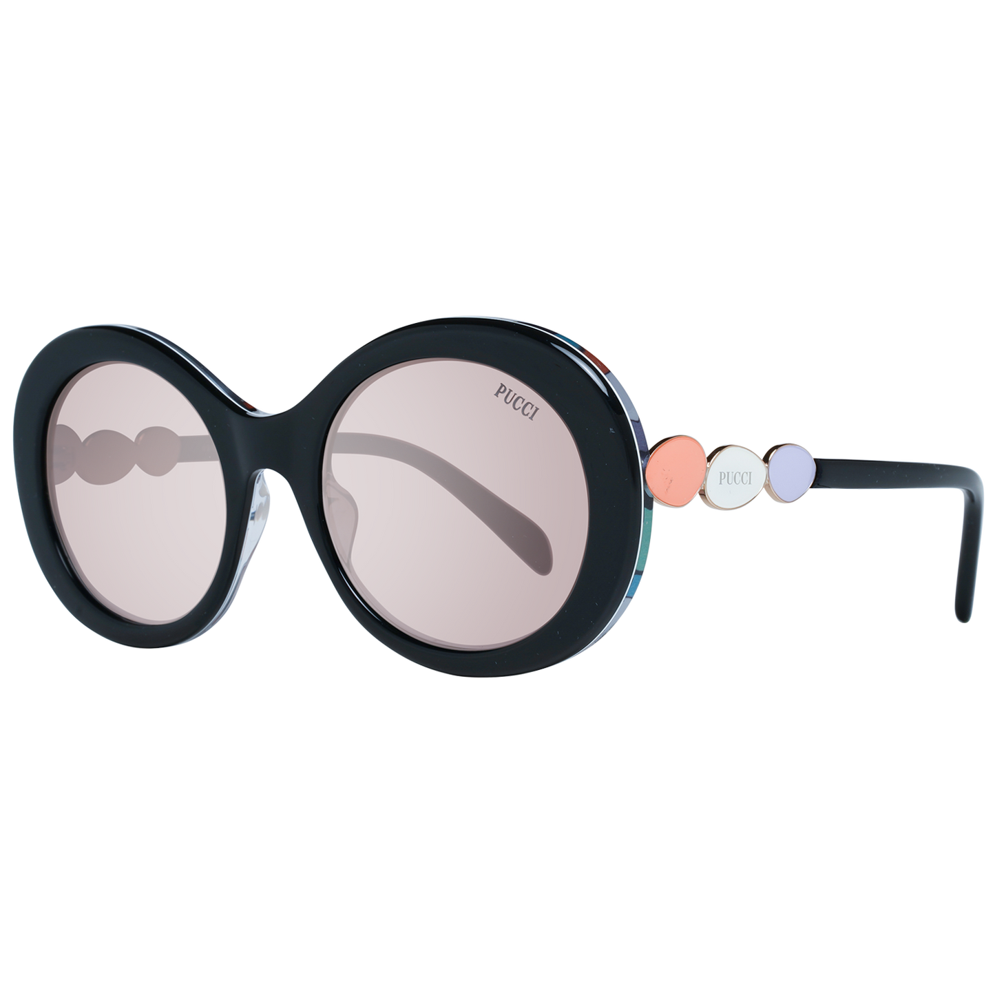 Emilio Pucci Schwarze Frauen Sonnenbrille