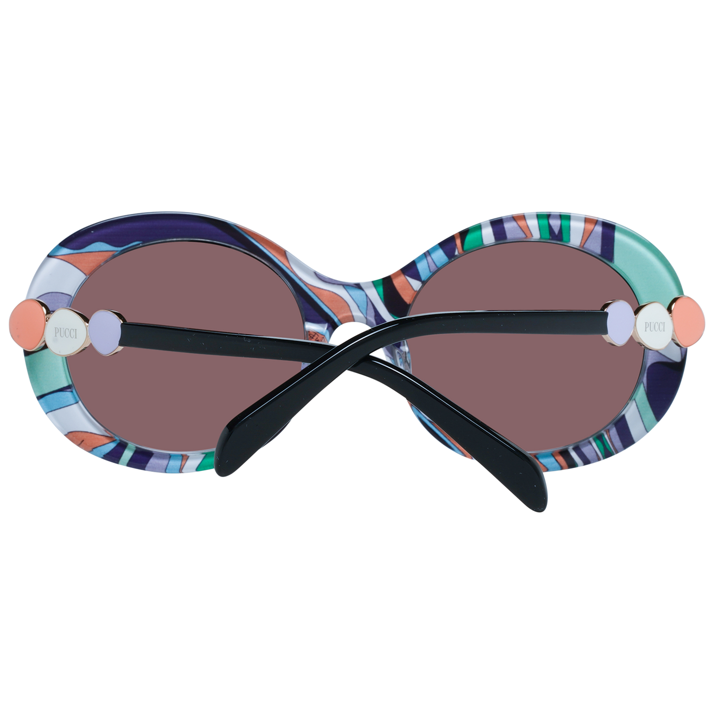 Emilio Pucci Schwarze Frauen Sonnenbrille