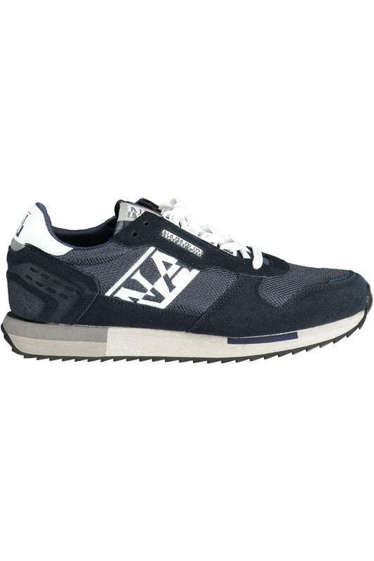 Napapijri Blaue Leder Herren Sneaker