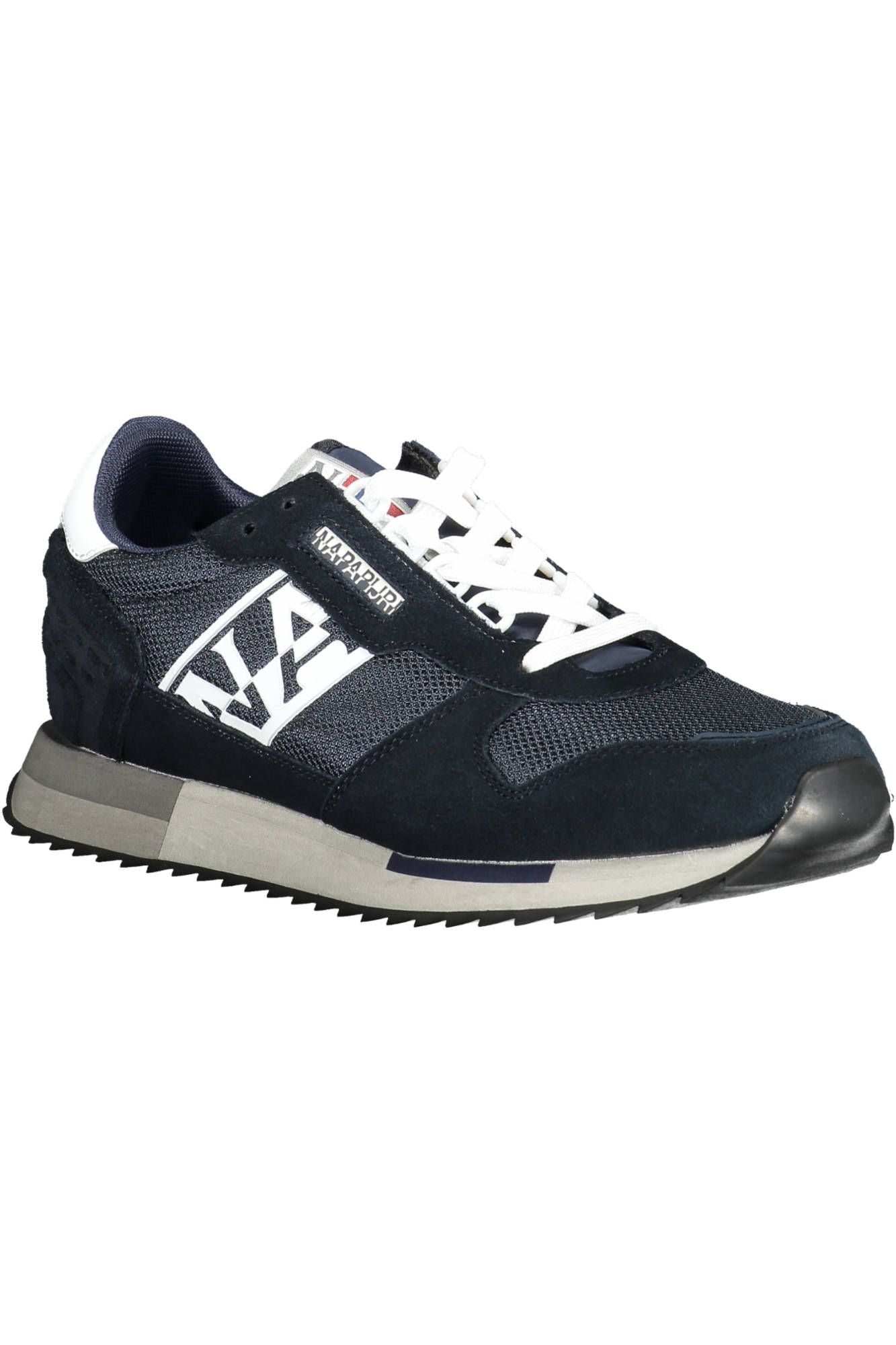 Napapijri Blaue Leder Herren Sneaker