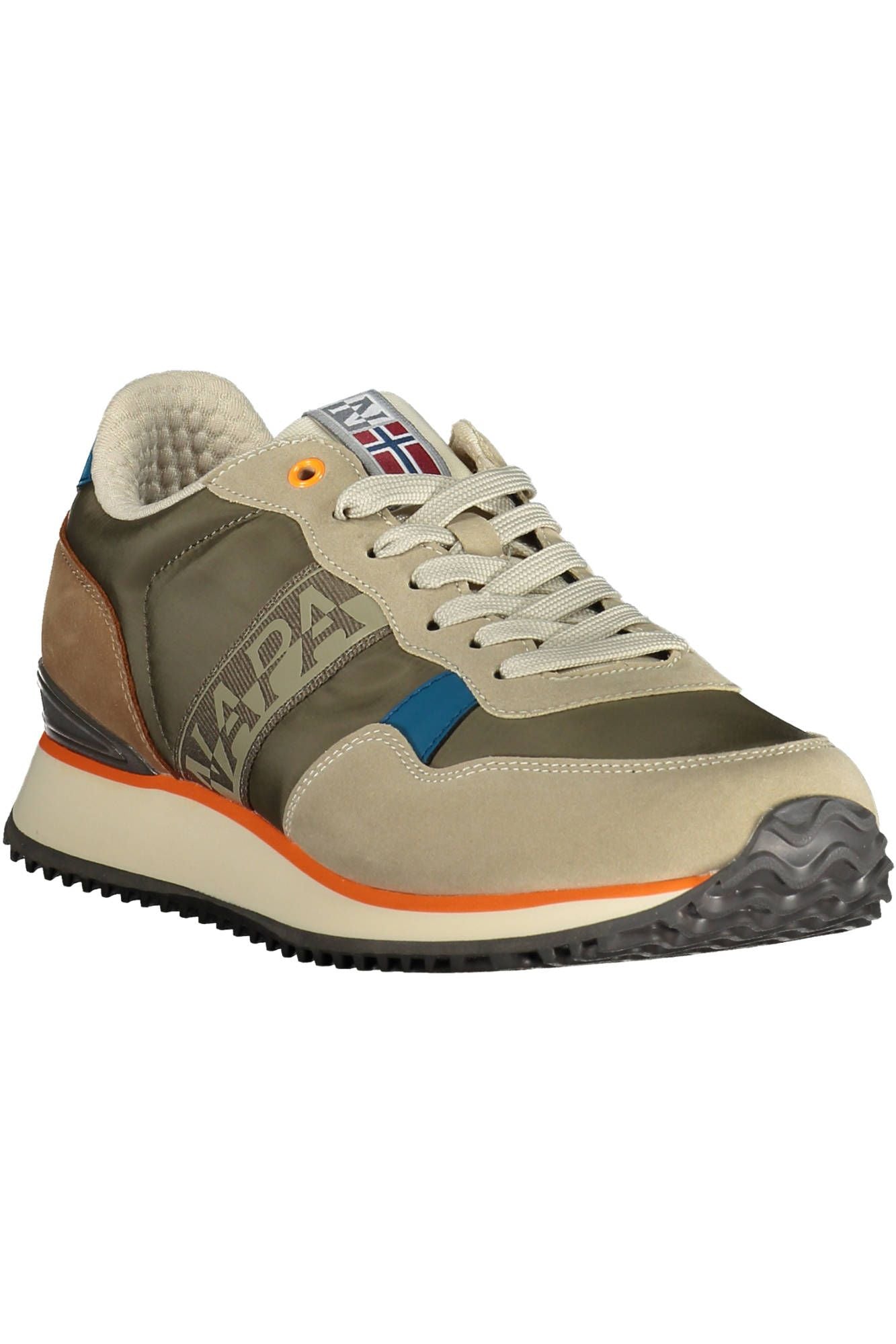 Napapijri Beige Trailblazer Sneakers mit Logo-Akzent