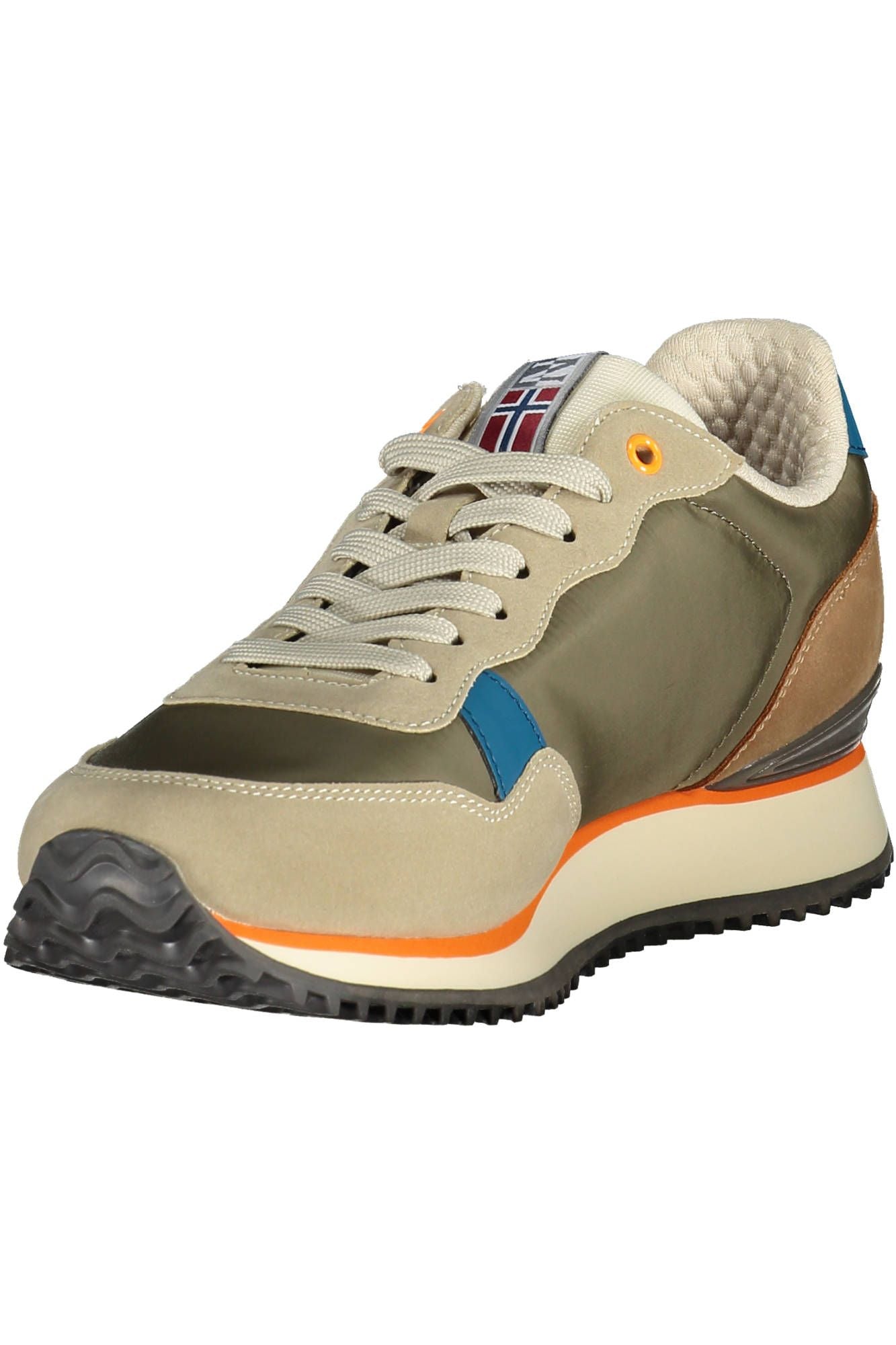 Napapijri Beige Trailblazer Sneakers mit Logo-Akzent