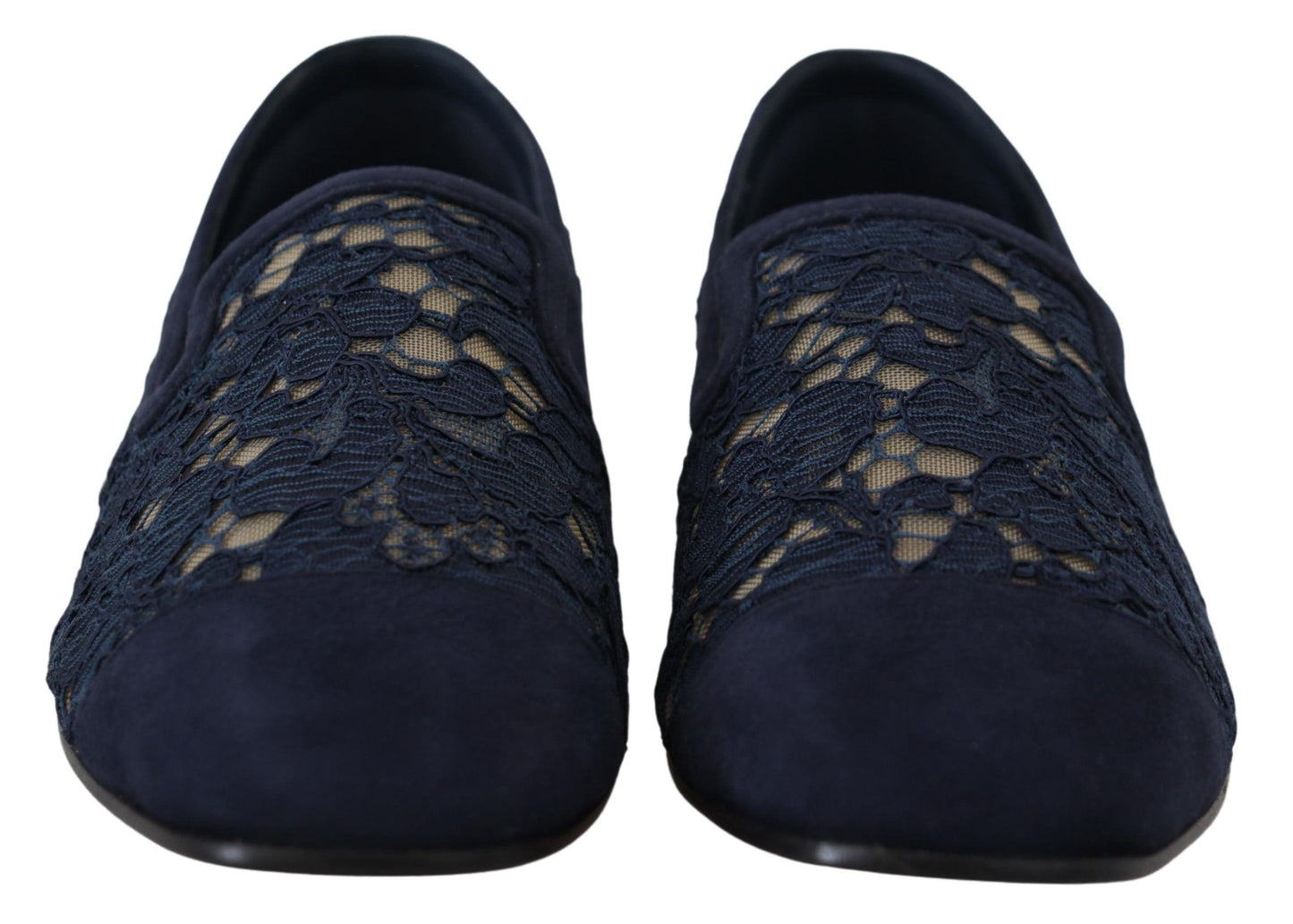 Dolce & Gabbana Elegante blaue Loafers Flats - Sommer Chic