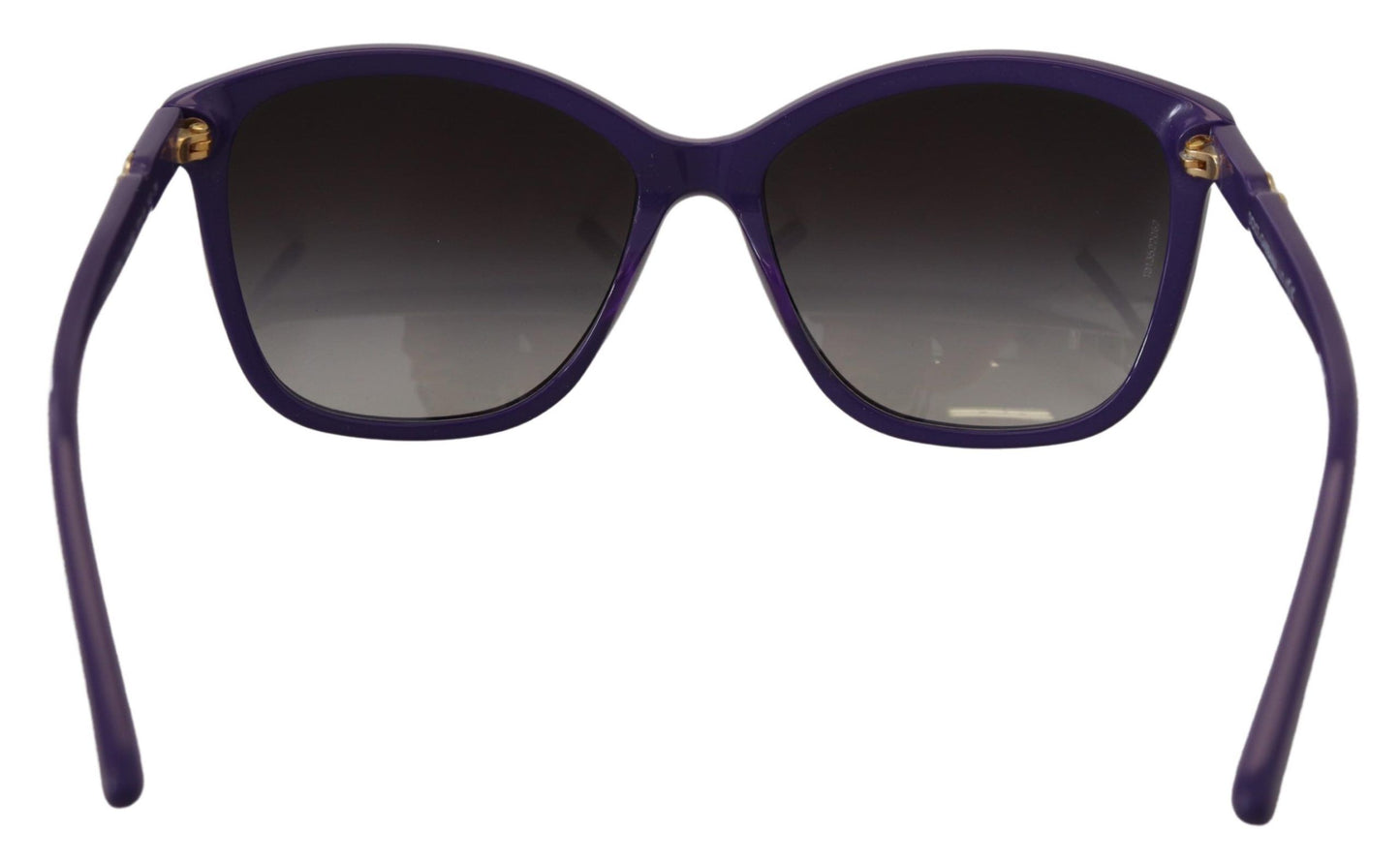 Dolce & Gabbana Elegante runde violette Sonnenbrille für Frauen