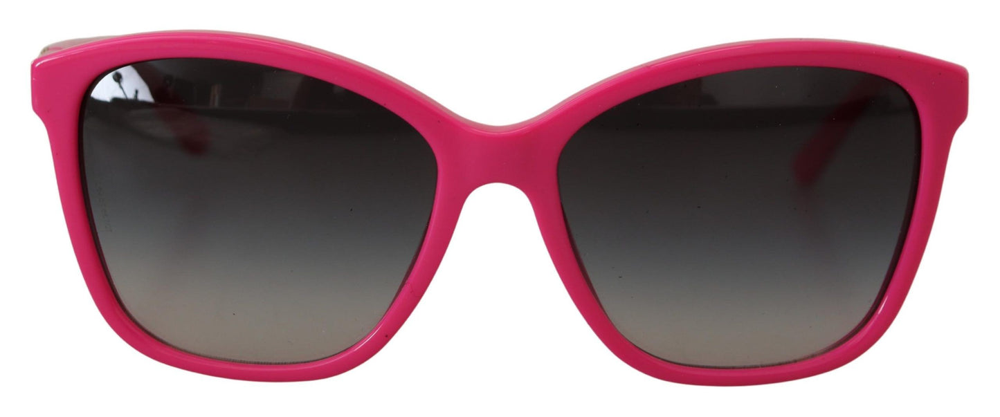 Dolce & Gabbana Elegante runde rosa Sonnenbrille für Frauen