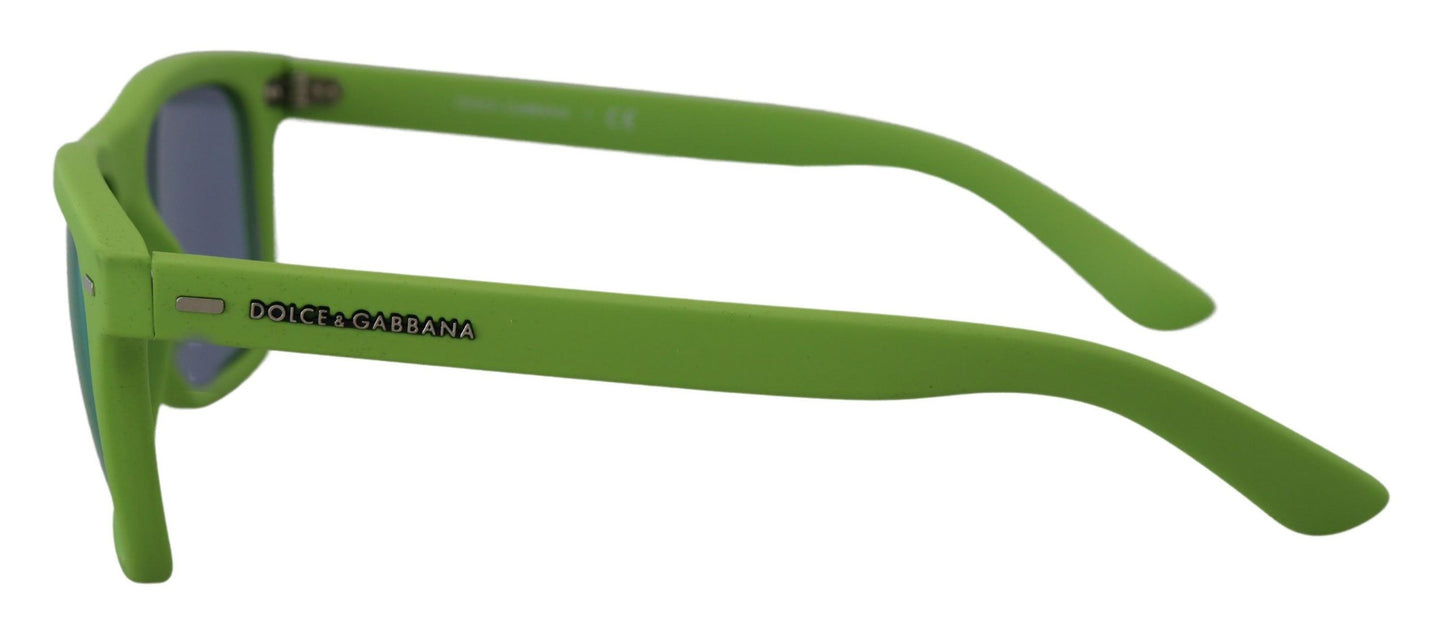 Dolce & Gabbana Acid Green Chic Vollrand-Sonnenbrille