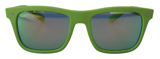 Dolce & Gabbana Acid Green Chic Vollrand-Sonnenbrille