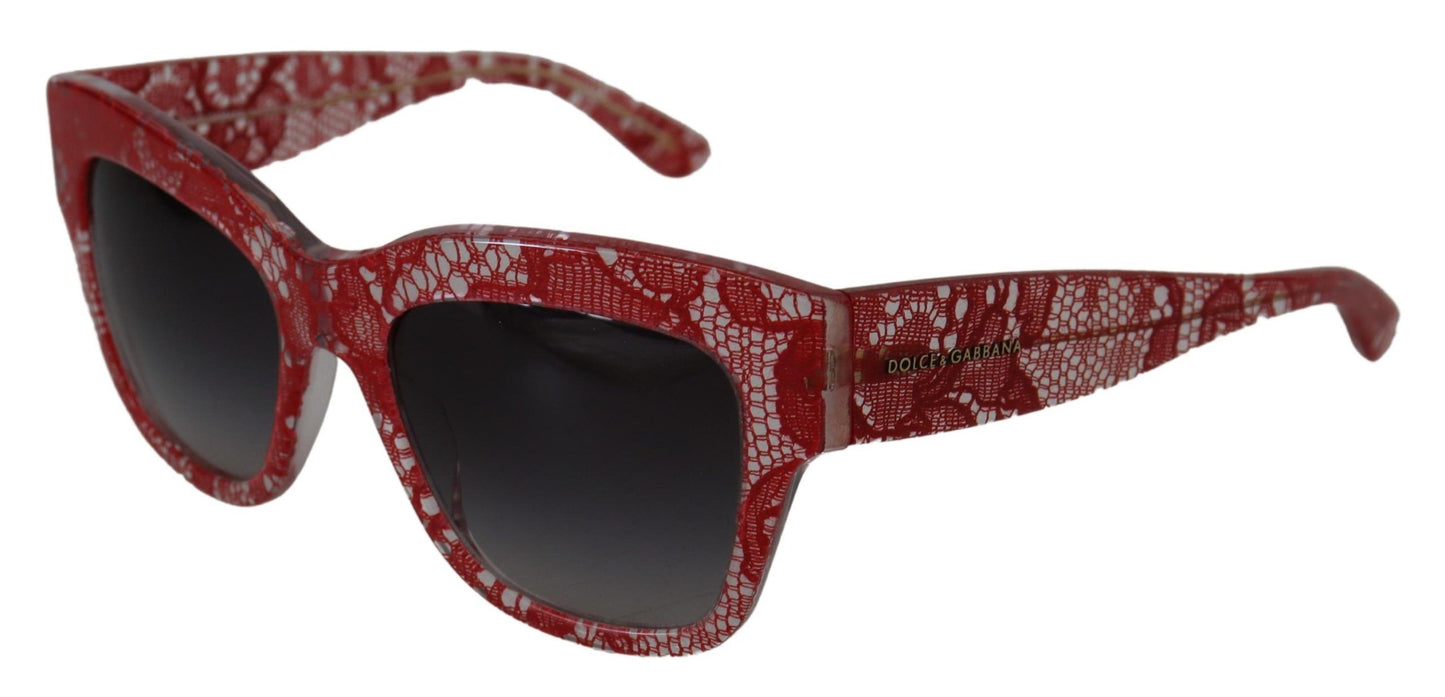 Dolce & Gabbana Schicke getönte Sonnenbrille aus sizilianischer Spitze