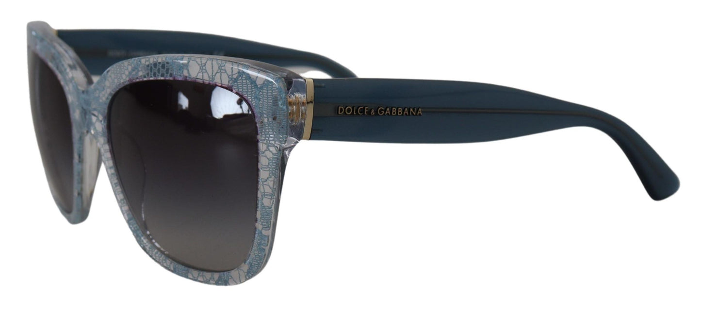 Dolce & Gabbana Elegante Damen-Sonnenbrille mit sizilianischer Spitze